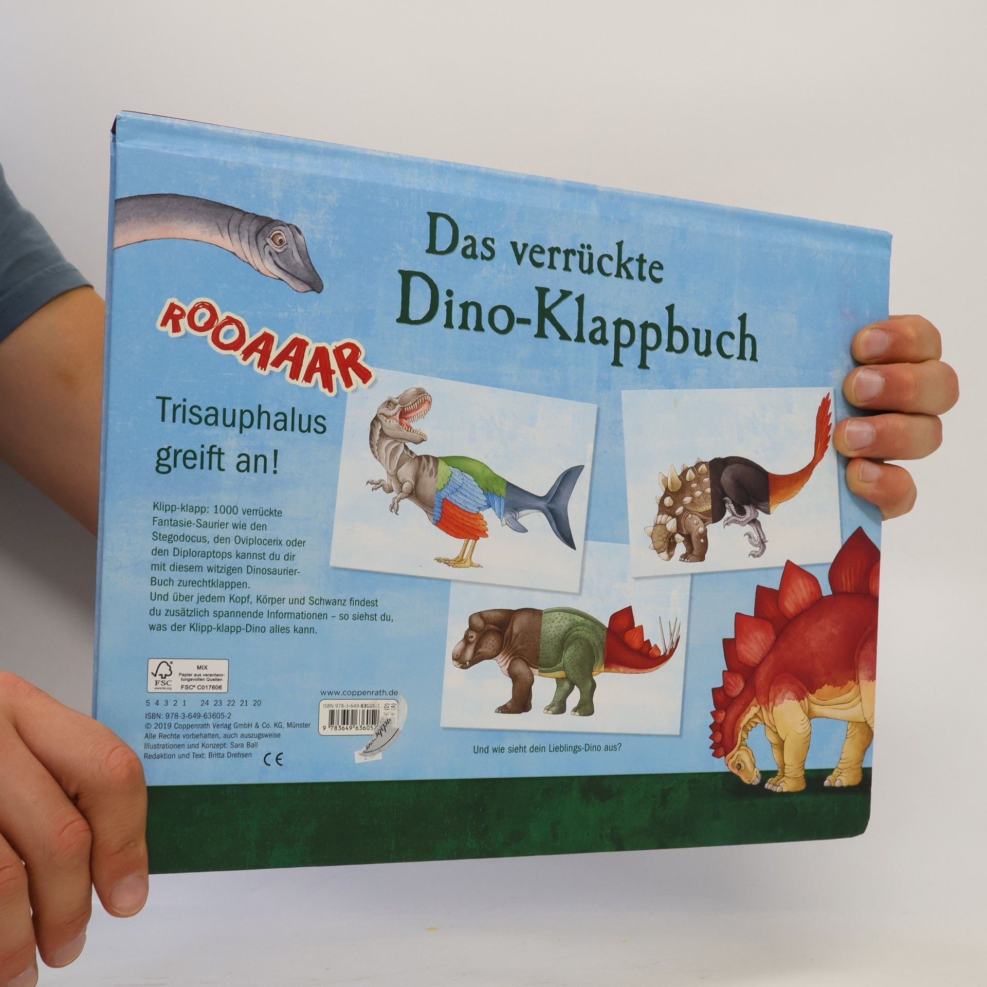 Sara Ball Das verrückte Dino-Klappbuch