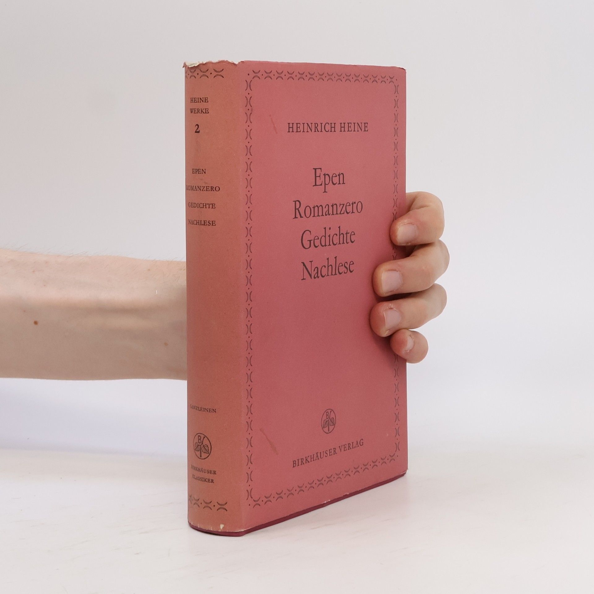 Heinrich Heine Epen. Romanzero. Gedichte. Nachlese