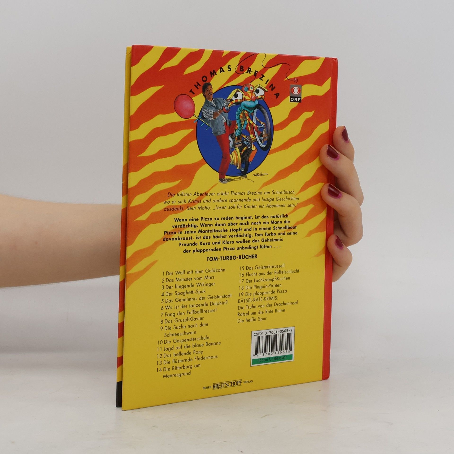 Thomas Brezina Tom Turbo: Die plappernde Pizza