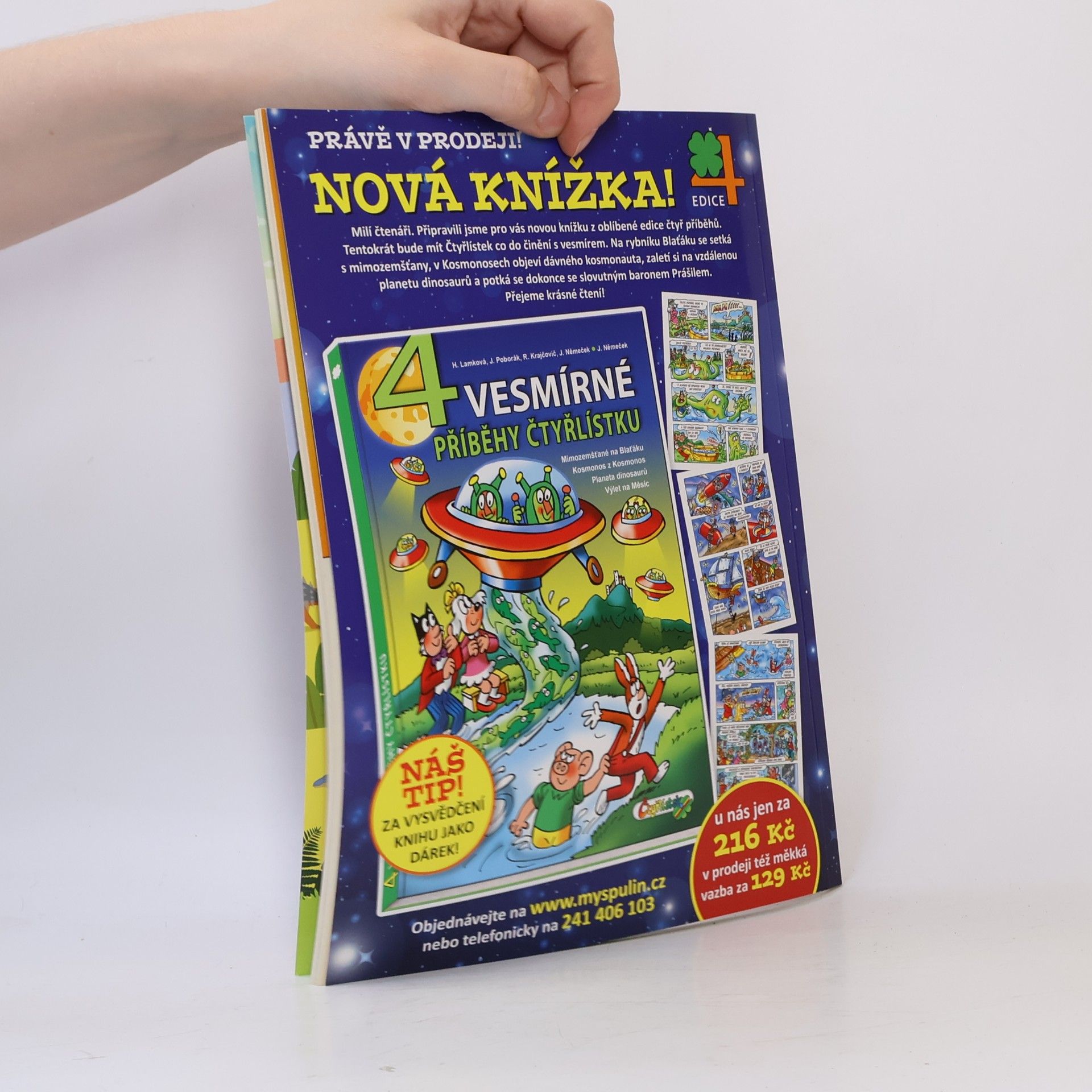 AA.VV. Čtyřlístek dvojčíslo 649-650, 9-10/2018