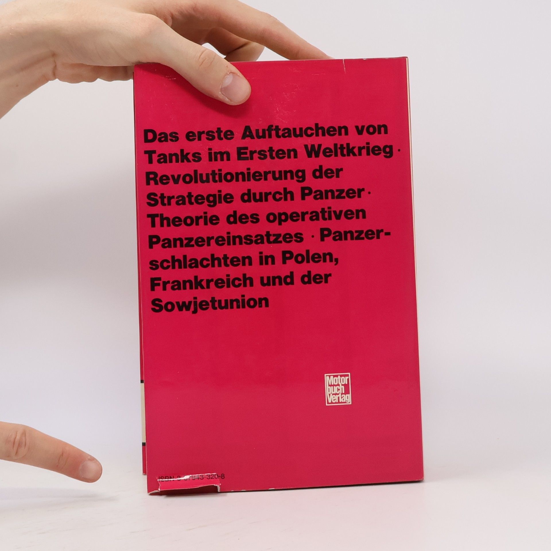 Walther Kurt Nehring Die Geschichte der deutschen Panzerwaffe