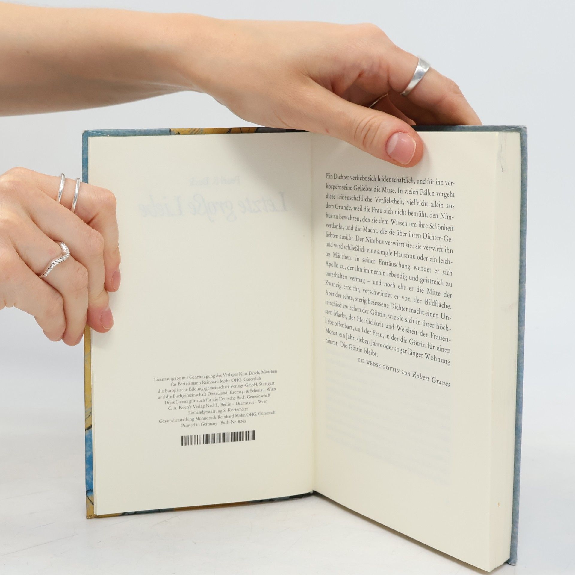 Pearl S. Buck Letzte große Liebe