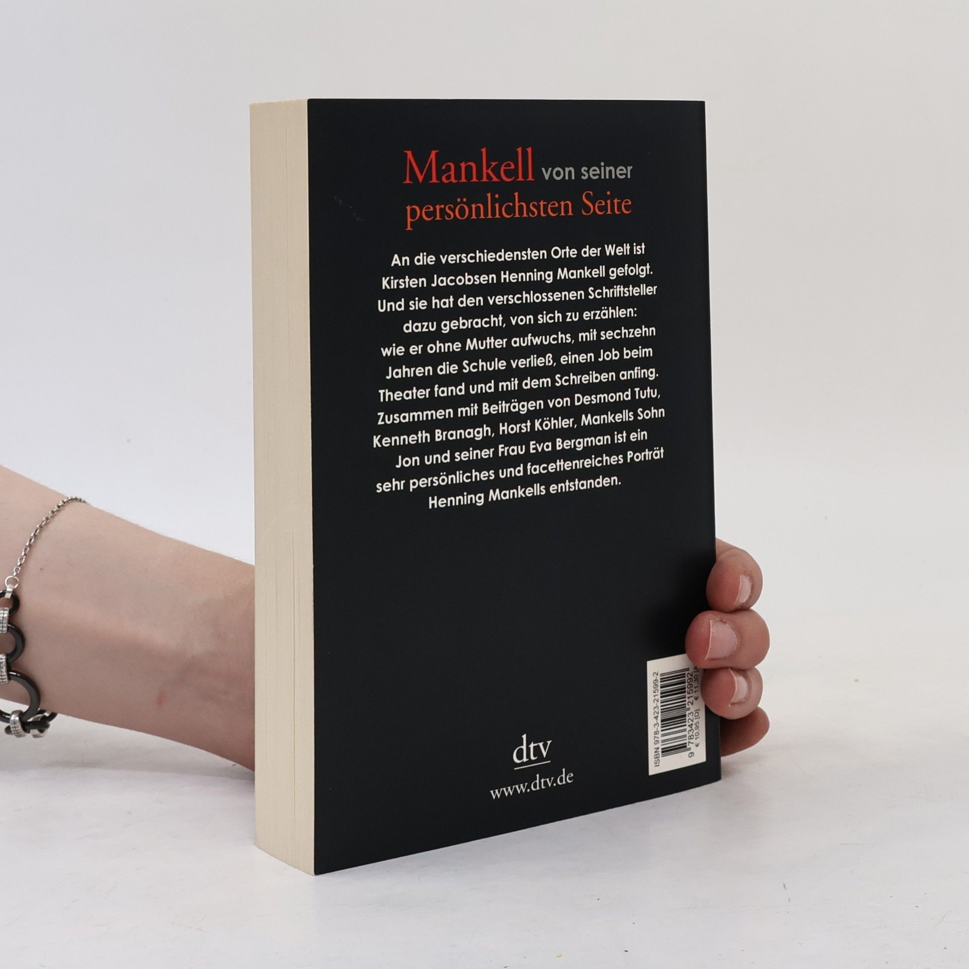Kirsten Jacobsen Mankell über Mankell