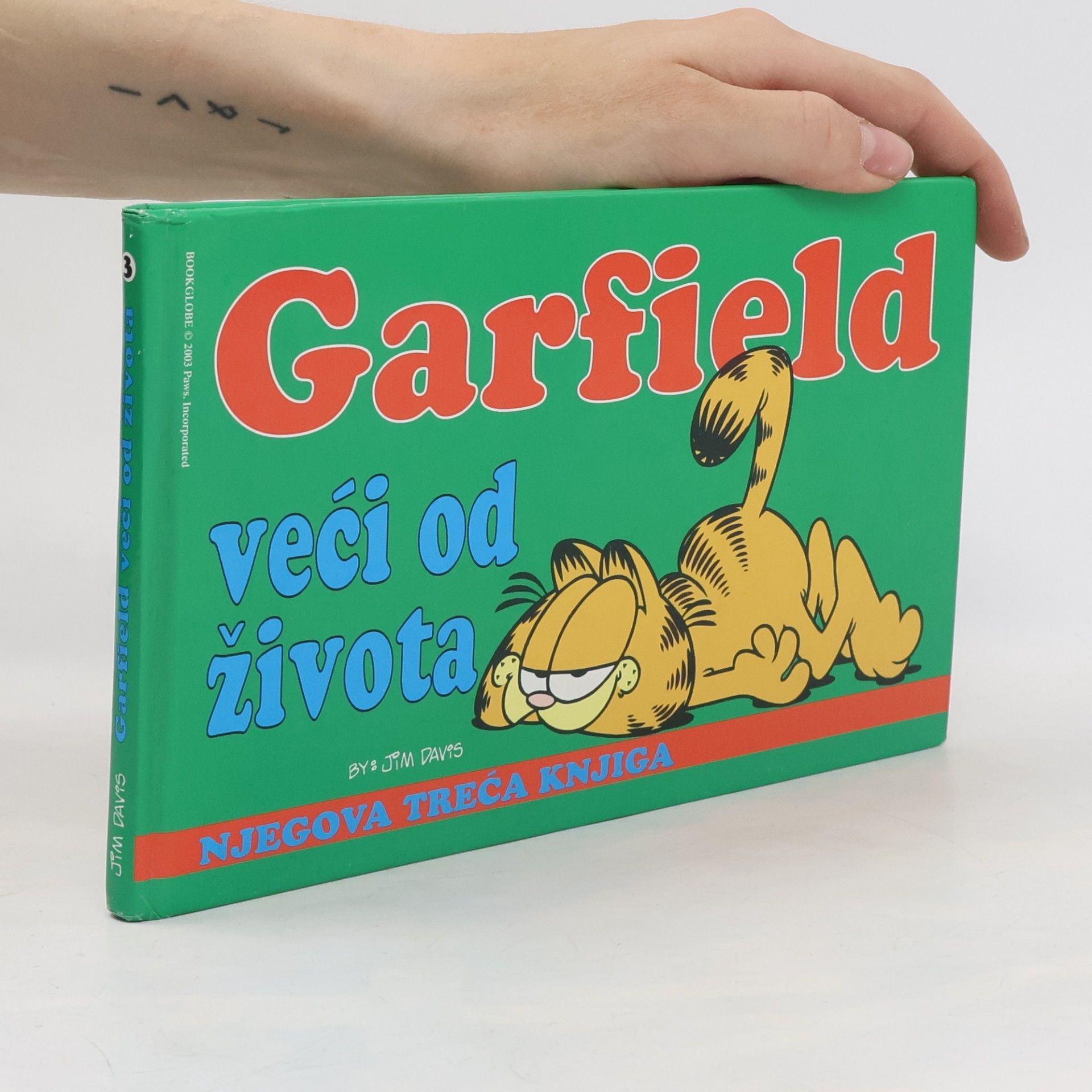 Jim Davis Garfield veći od života