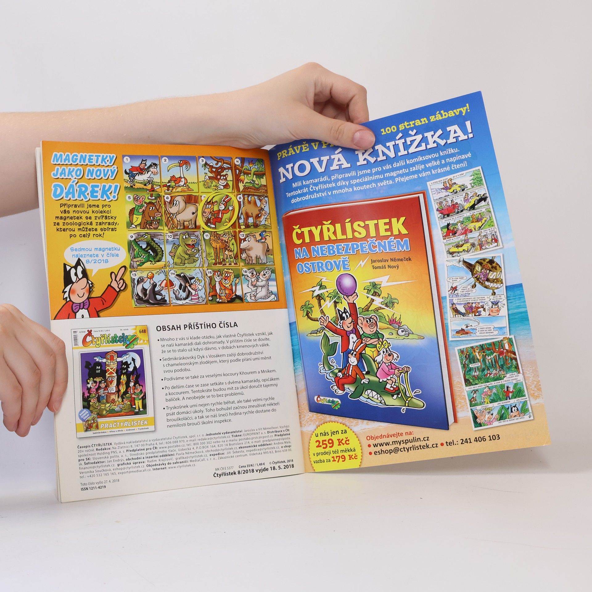 Various authors Čtyřlístek 647. 7/2018. Ospalá lhota