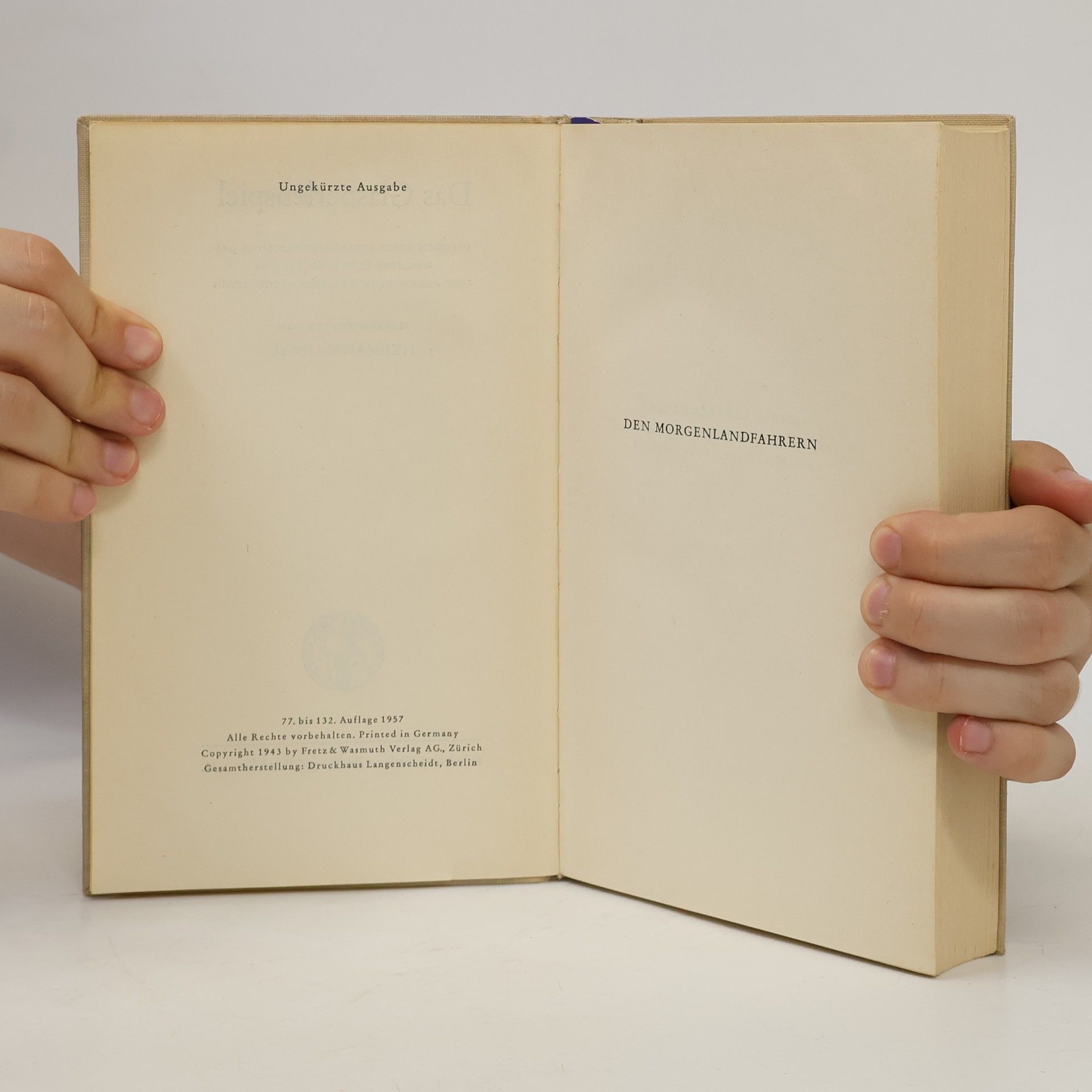 Hermann Hesse Das Glas perlen spiel