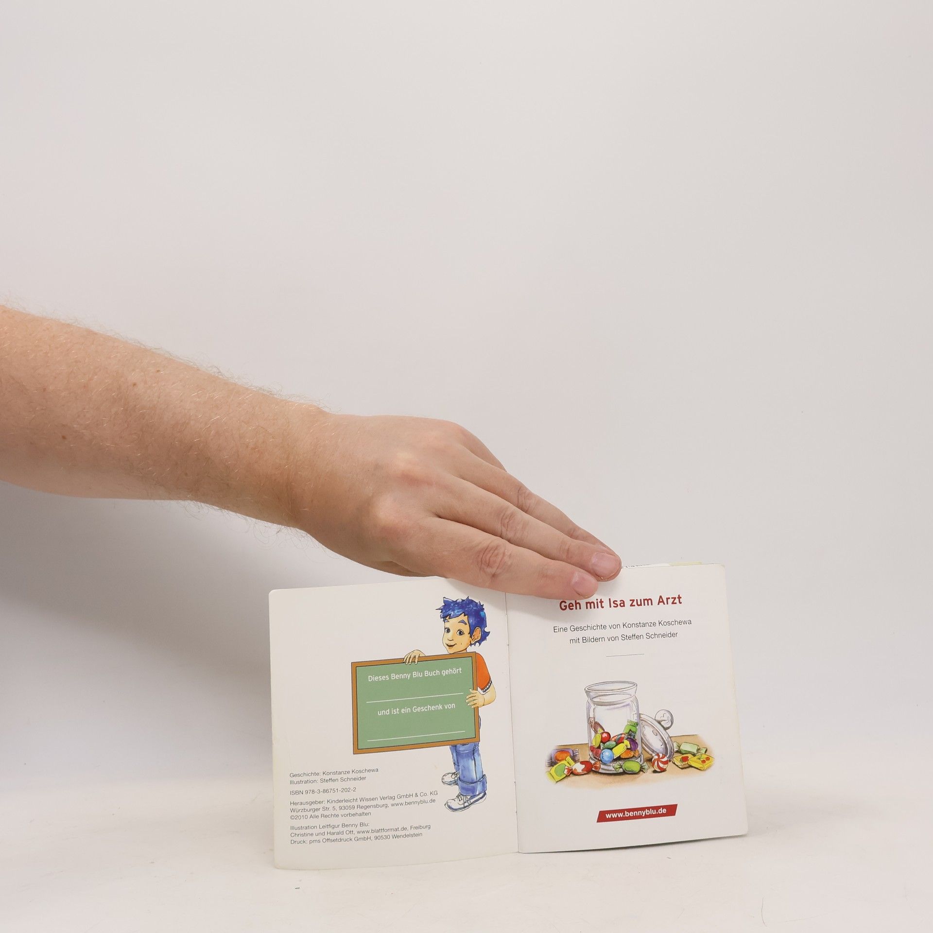 Kai-Steffen Schneider Benny Blu Bambini: Bambini Geh mit ISA zum Arzt. Bestandteil der Bambini Starter-Box