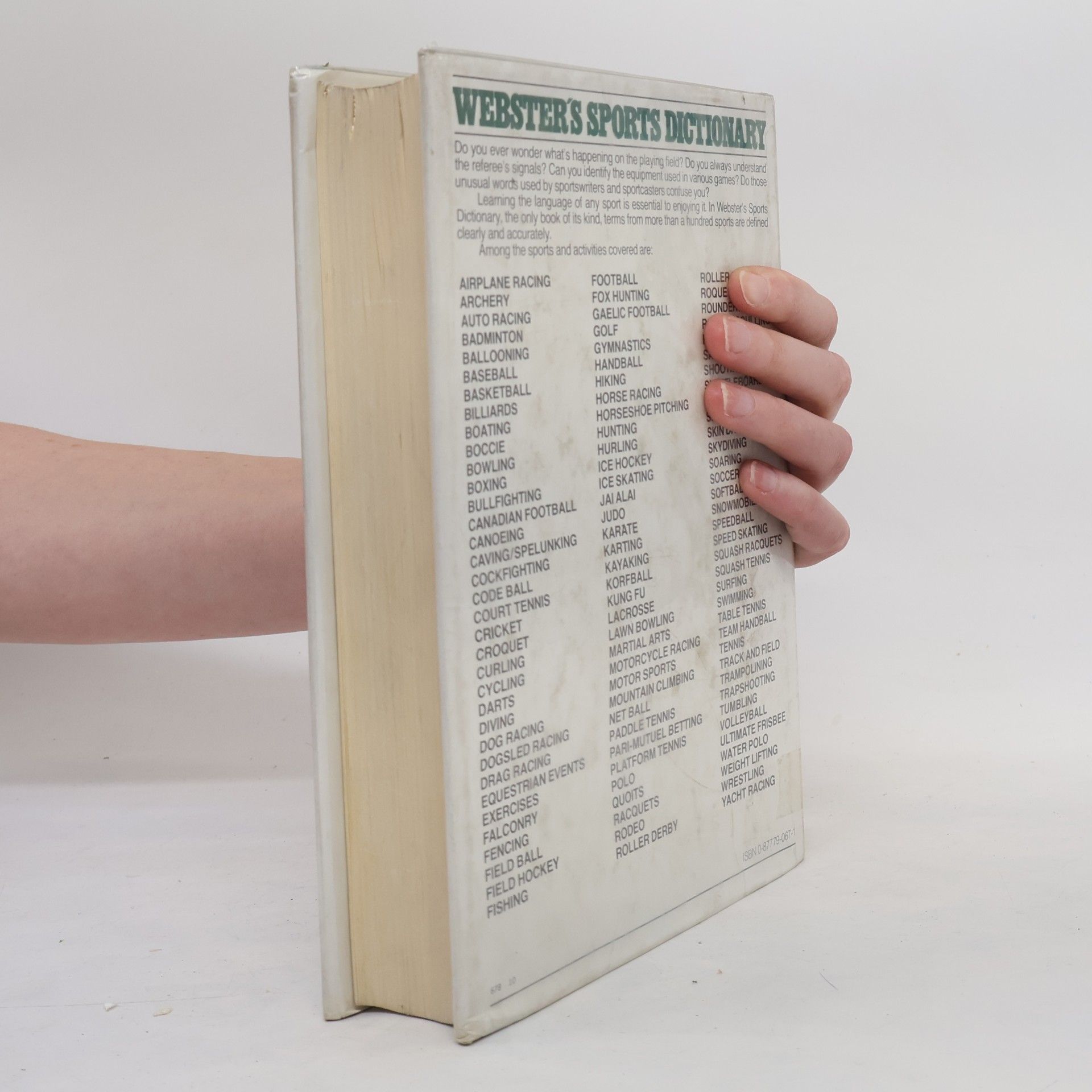 Webster's Sports Dictionary