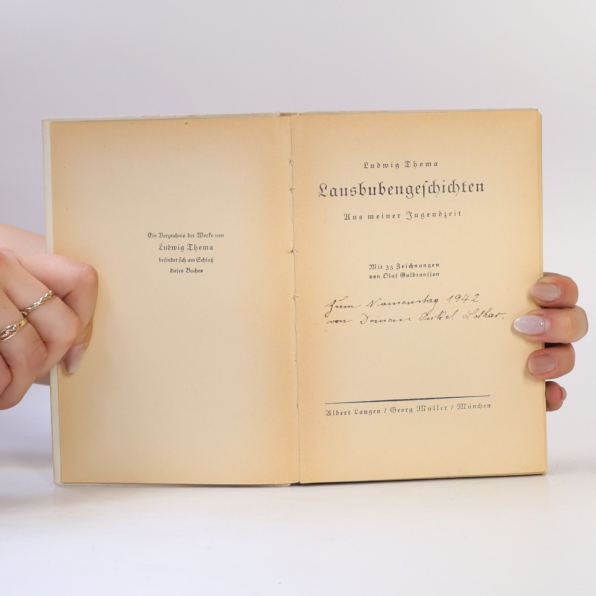 Ludwig Thoma Lausbubengeschichten