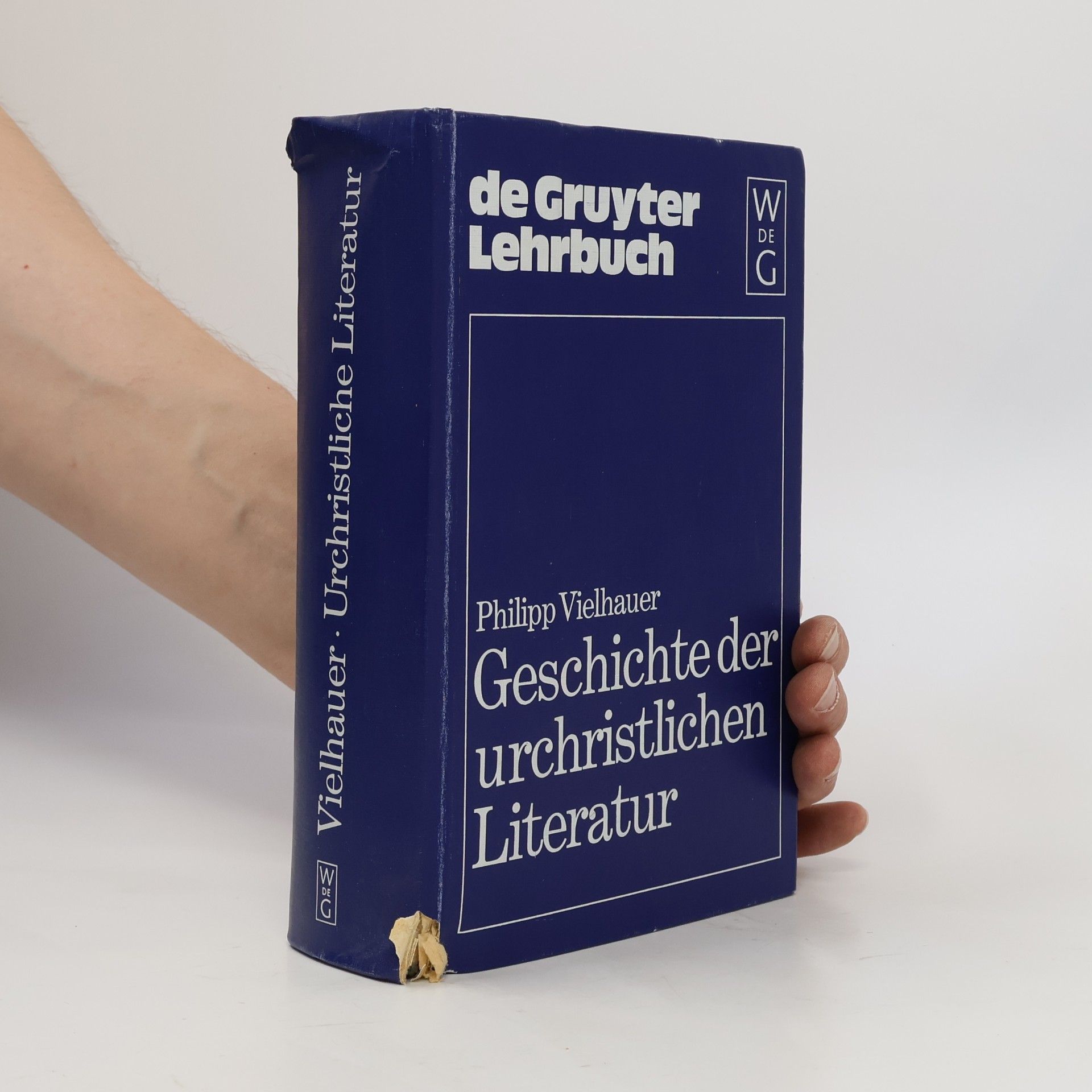 Philipp Vielhauer Geschichte der urchristlichen Literatur : Einleitung in das Neue Testament, die Apokryphen und die apostolischen Väter
