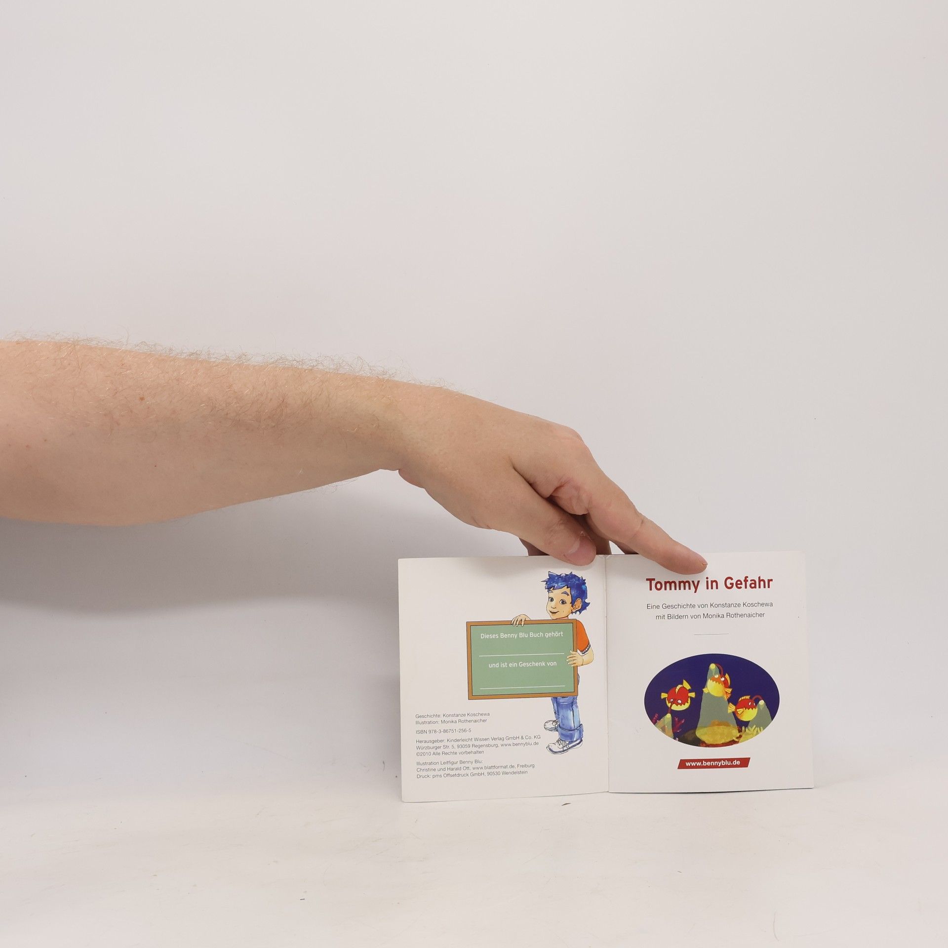 Konstanze Koschewa Benny Blu: Bambini Tommy in Gefahr. Bestandteil der Bambini Starter-Box