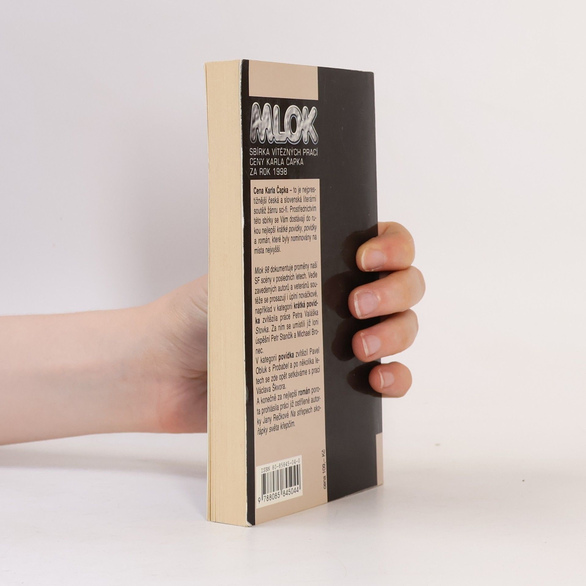 Various authors Mlok : sbírka vítězných prací Ceny Karla Čapka za rok 1998