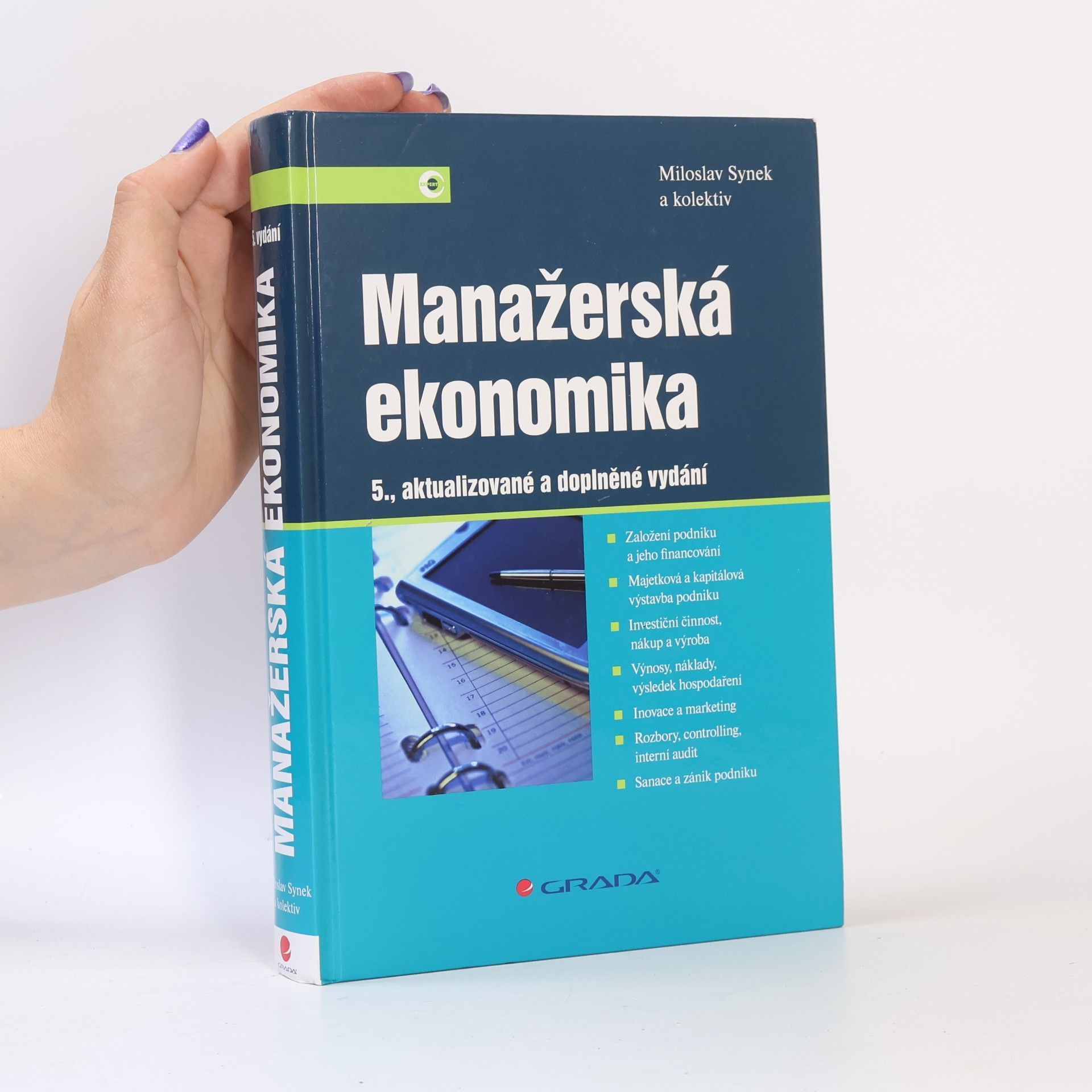 Miloslav Synek Manažerská ekonomika