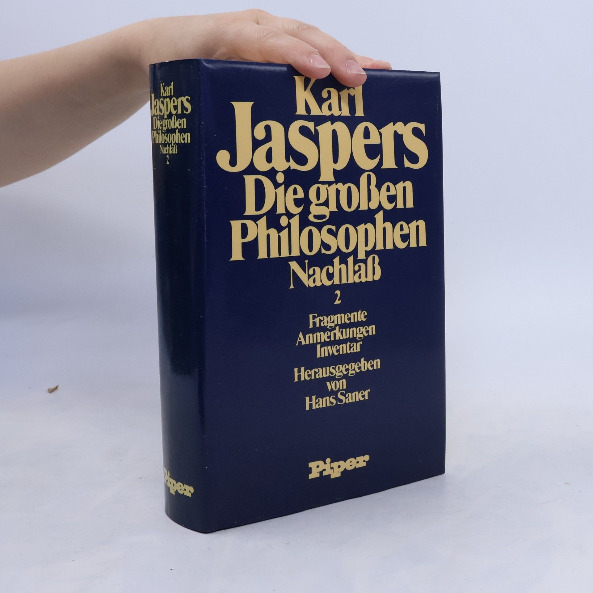Karl Jaspers Die grossen Philosophen