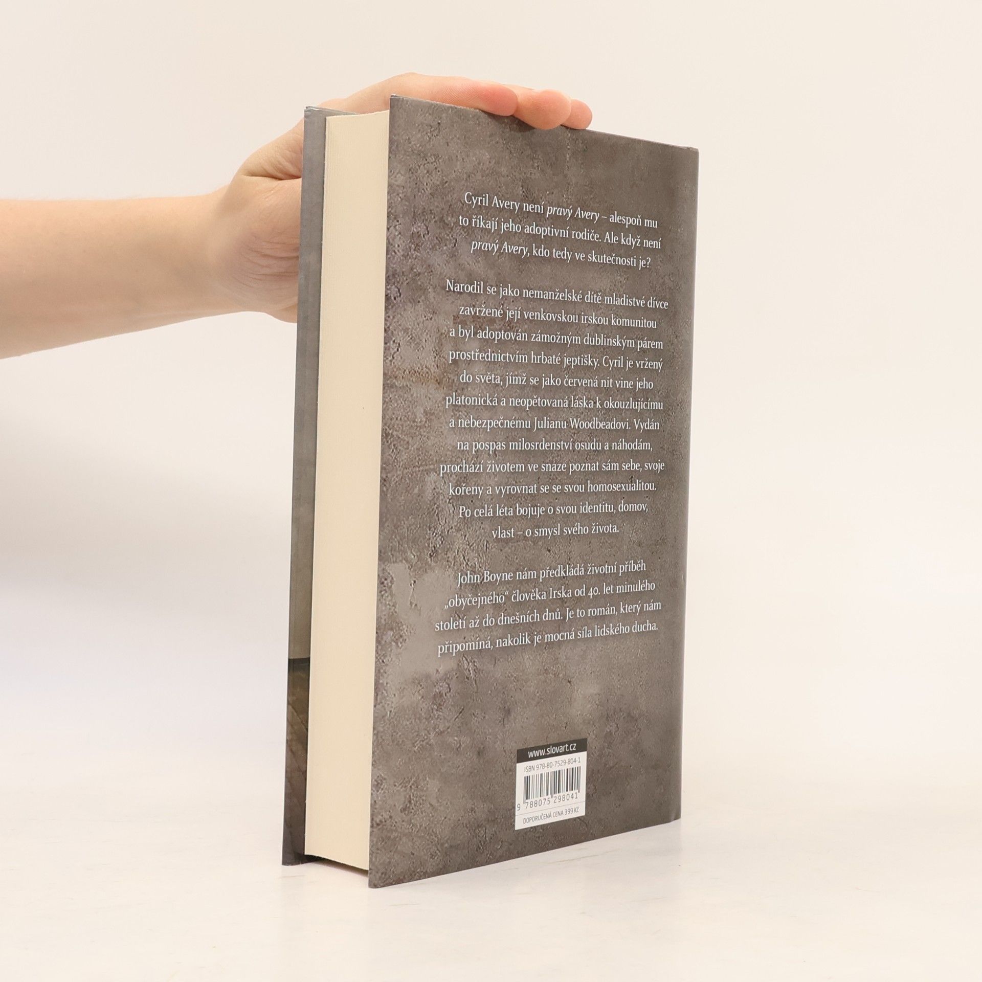 John Boyne Skrytá zuřivost srdce