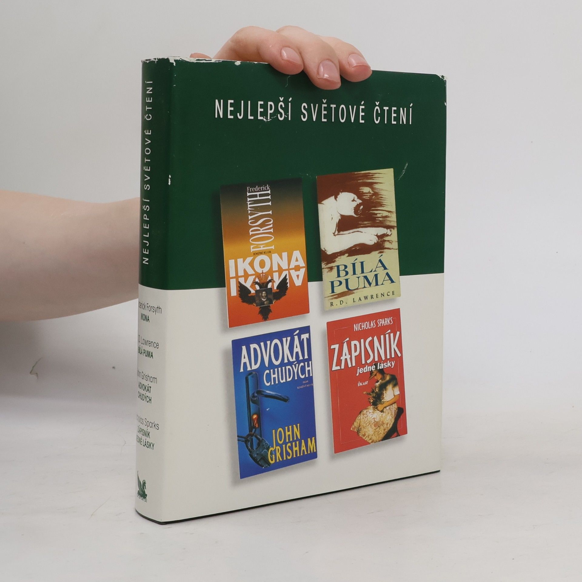 John Grisham Nejlepší světové čtení. Ikona. Bílá puma. Advokát chudých. Zápisník jedné lásky
