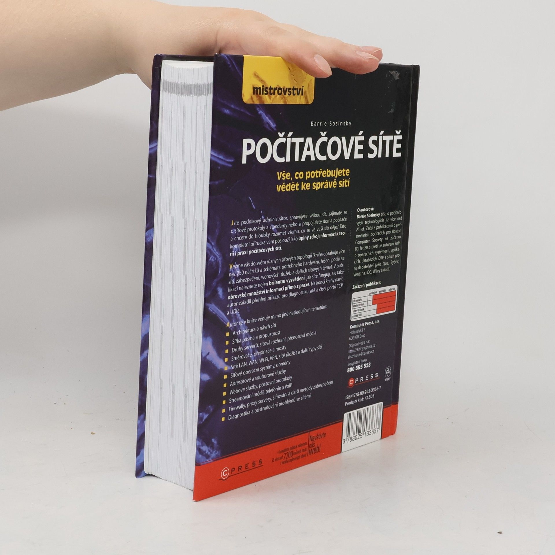 Barrie A. Sosinsky Mistrovství - počítačové sítě