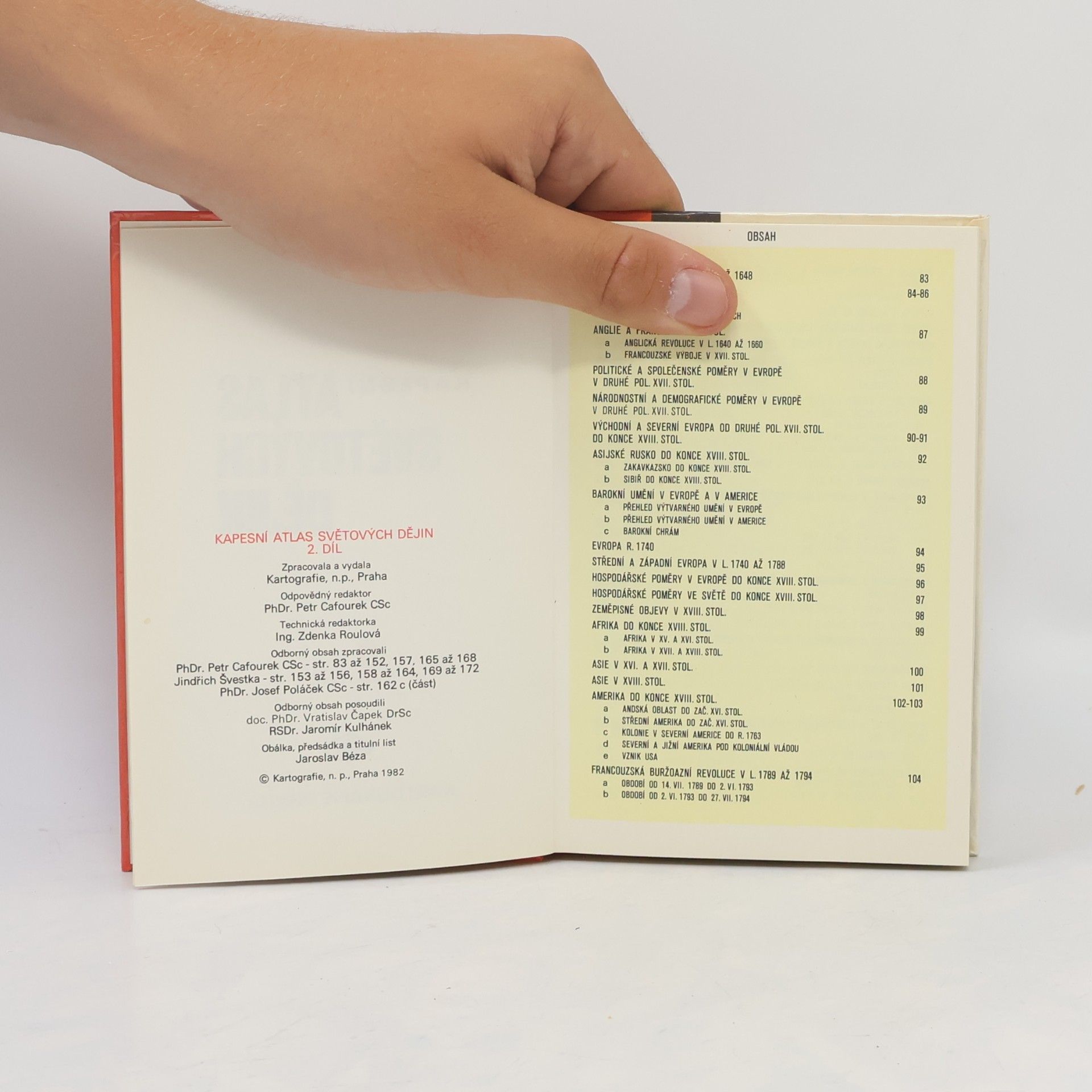 Autorenkollektiv Kapesní atlas světových dějin 2