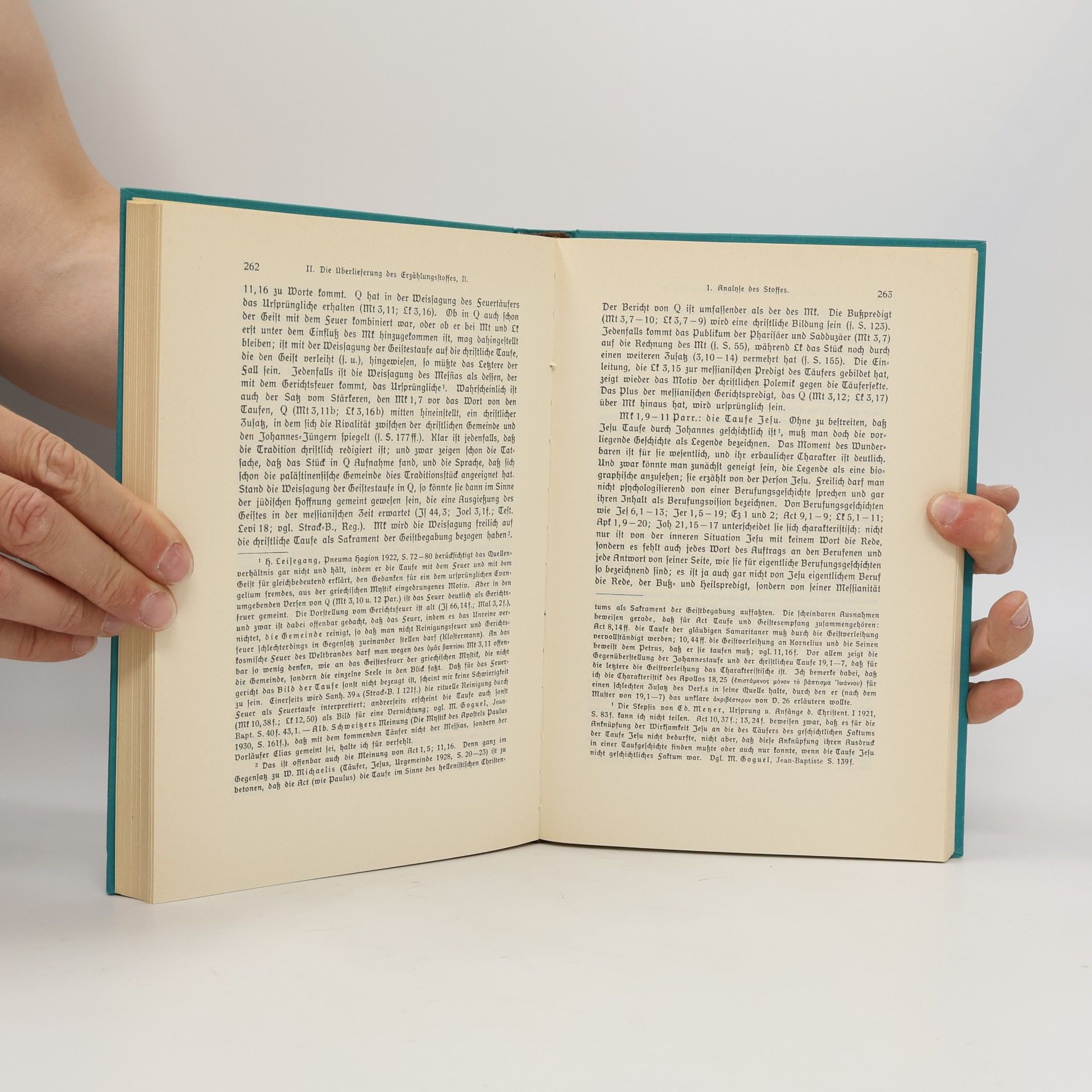 Rudolf Bultmann Die Geschichte der synoptischen Tradition