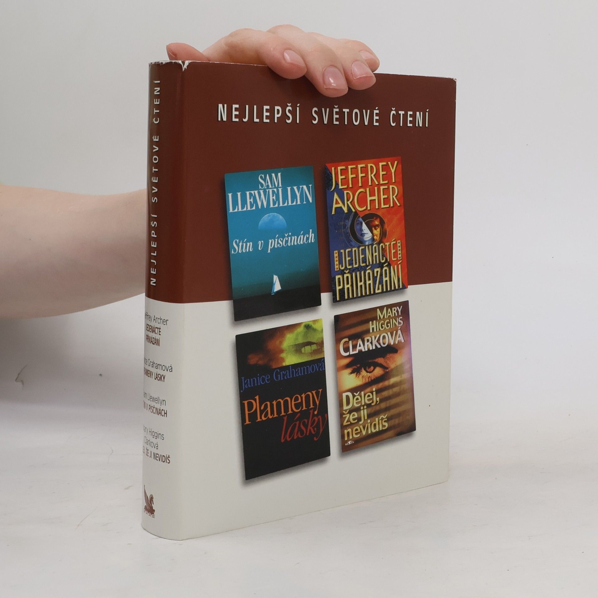 Nicholas Sparks Nejlepší světové čtení. Stín v písčinách. Jedenácté přikázání. Plameny lásky. Dělej, že ji nevidíš