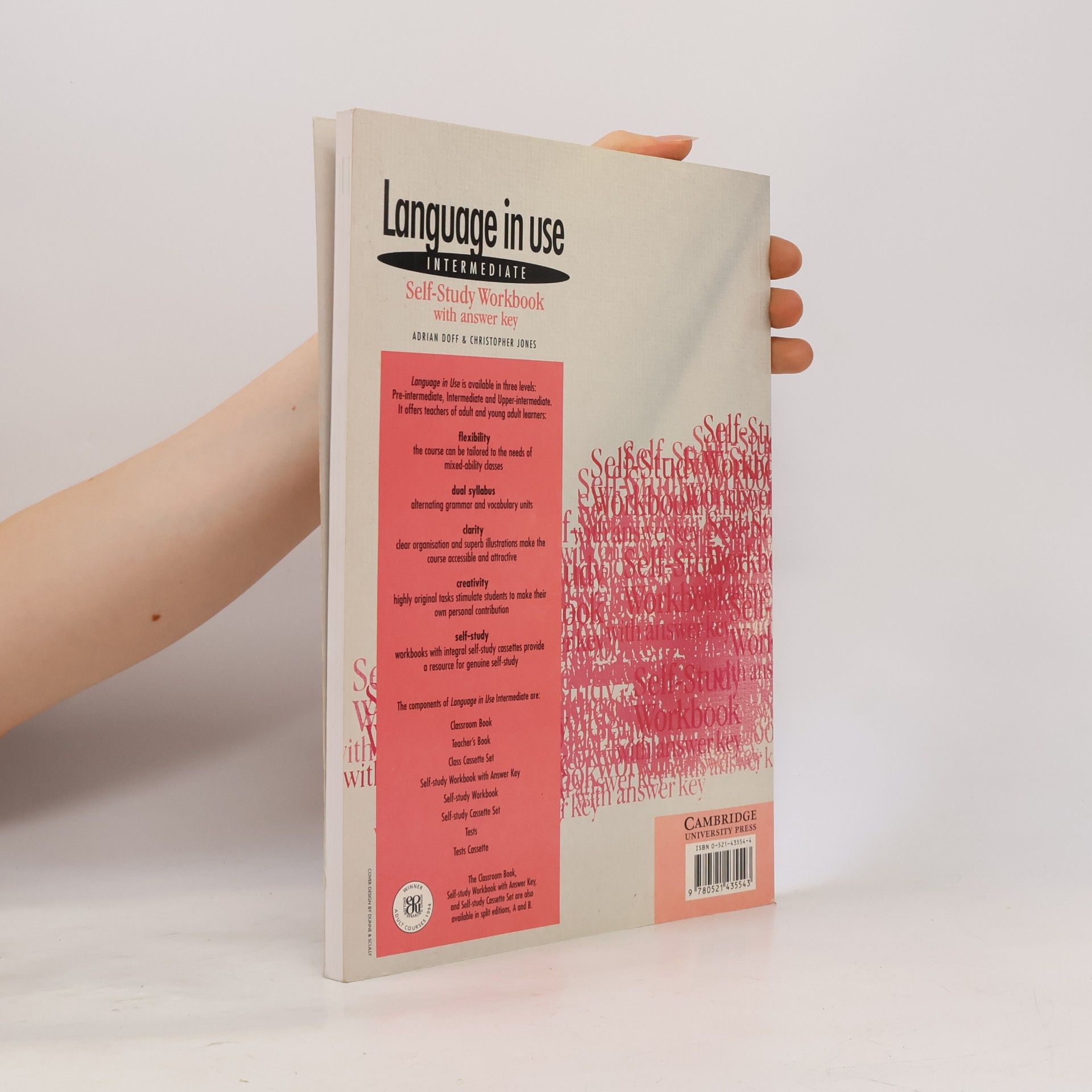 Adrian Doff Language in use : intermediate : self-study workbook : with answer key