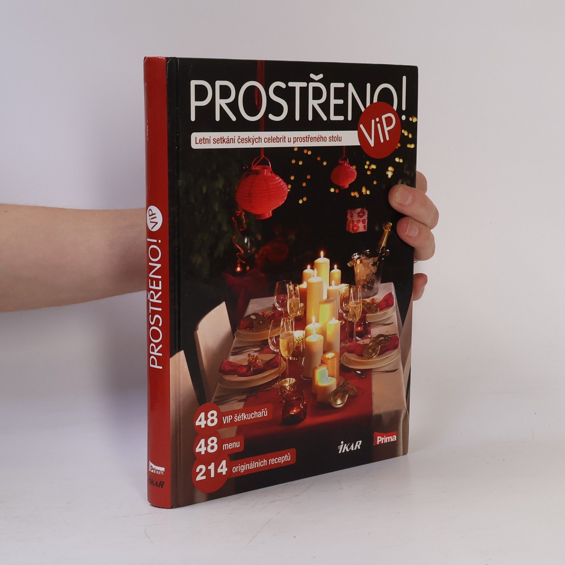 Marie Formáčková Prostřeno! ViP: Letní setkání českých celebrit u prostřeného stolu