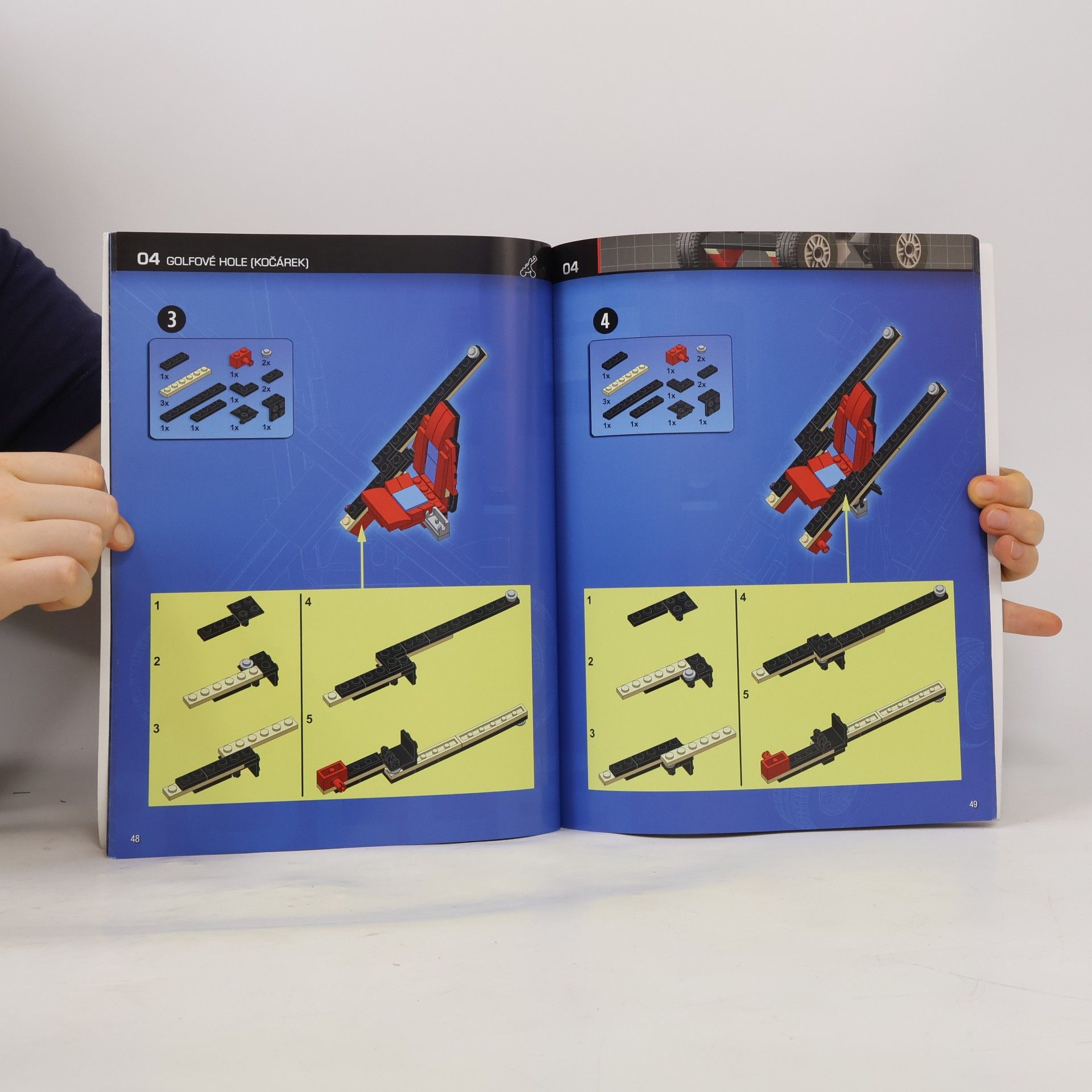 Nathanaël Kuipers Auta, náklaďáky, formule, bagry ze stavebnice LEGO