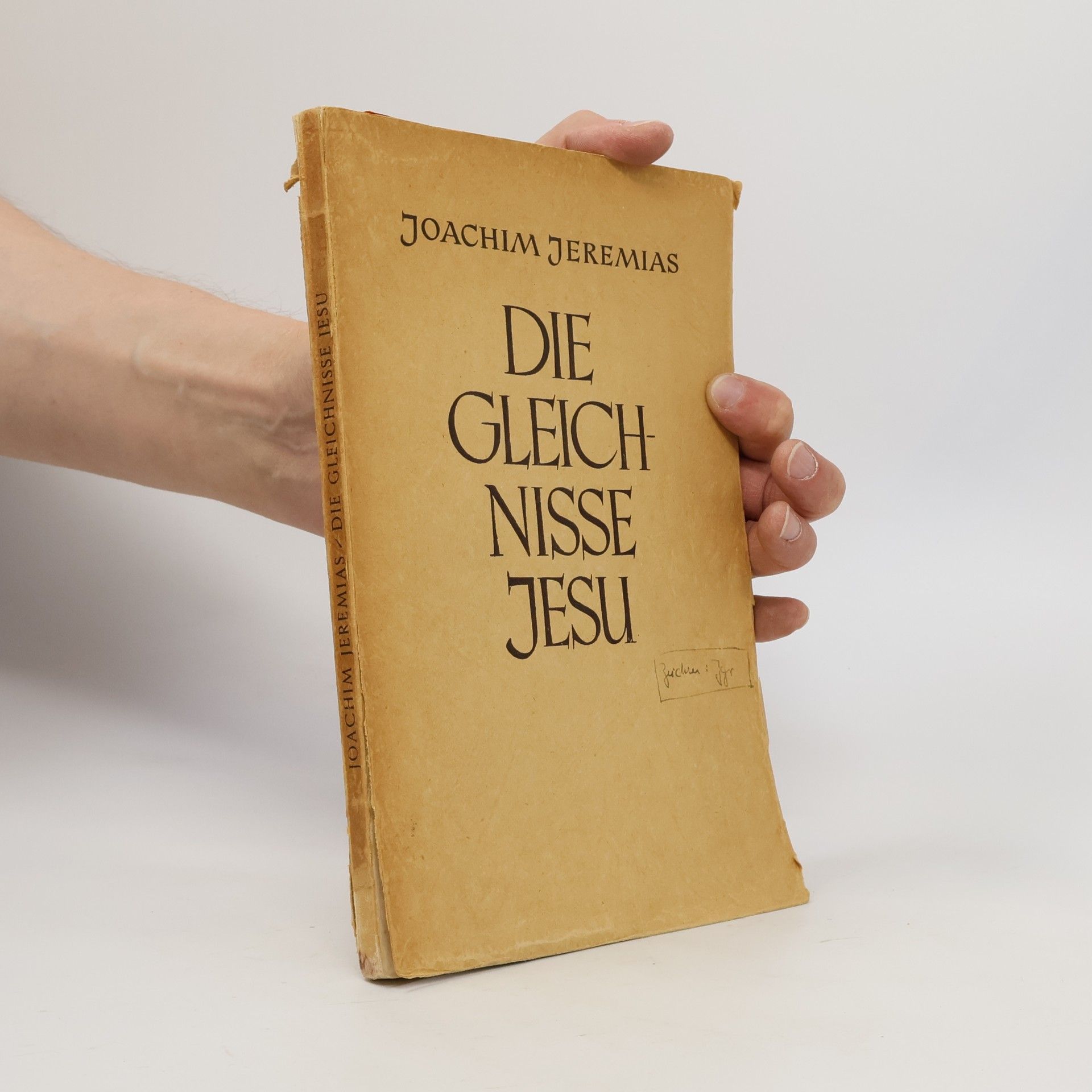Joachim Jeremias Die Gleichnisse Jesu