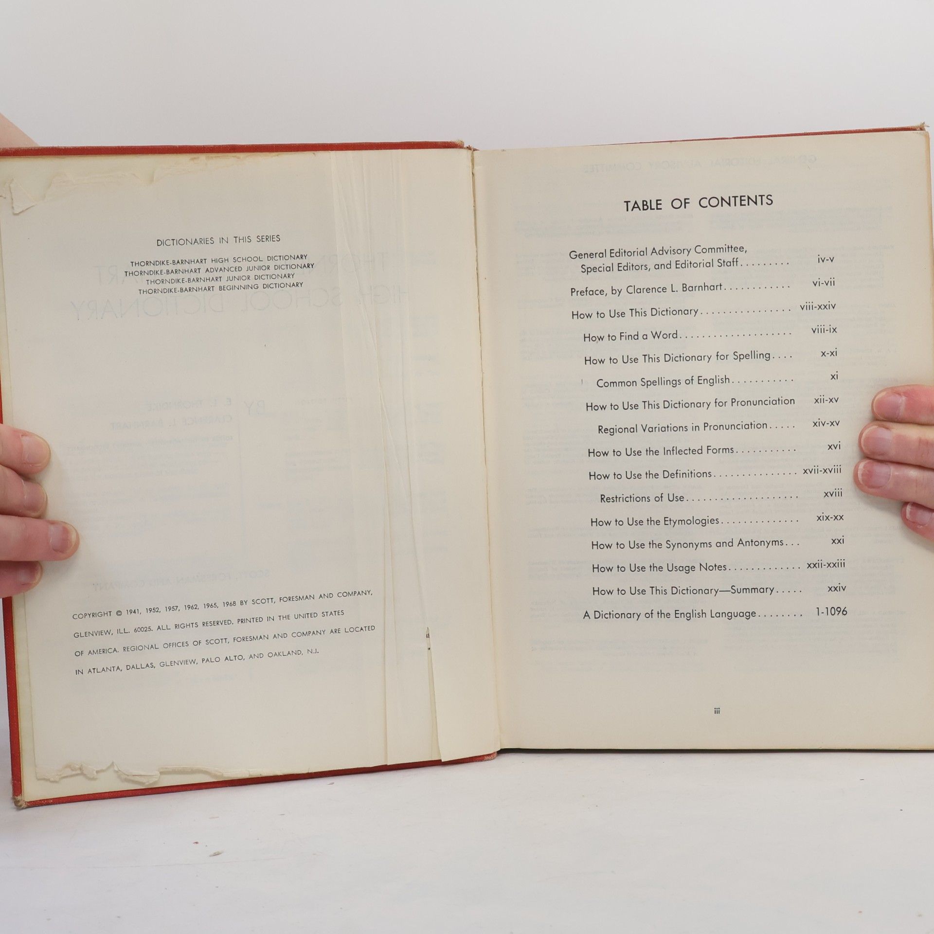 E.L. Thorndike Advanced Junior Dictionary