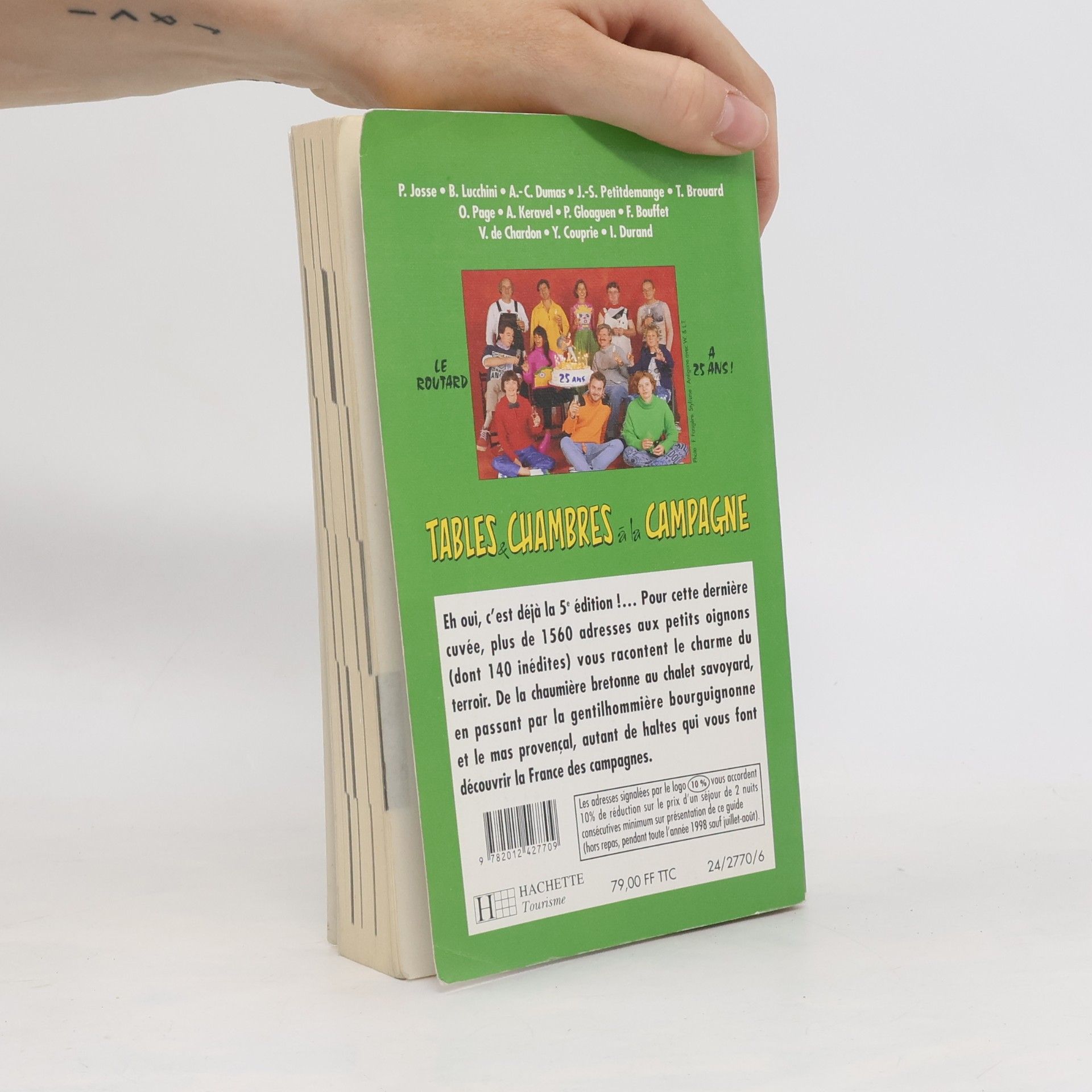 Philippe Gloaguen Le Guide du Routard - 1998: Tables & Chambres à la Campagne