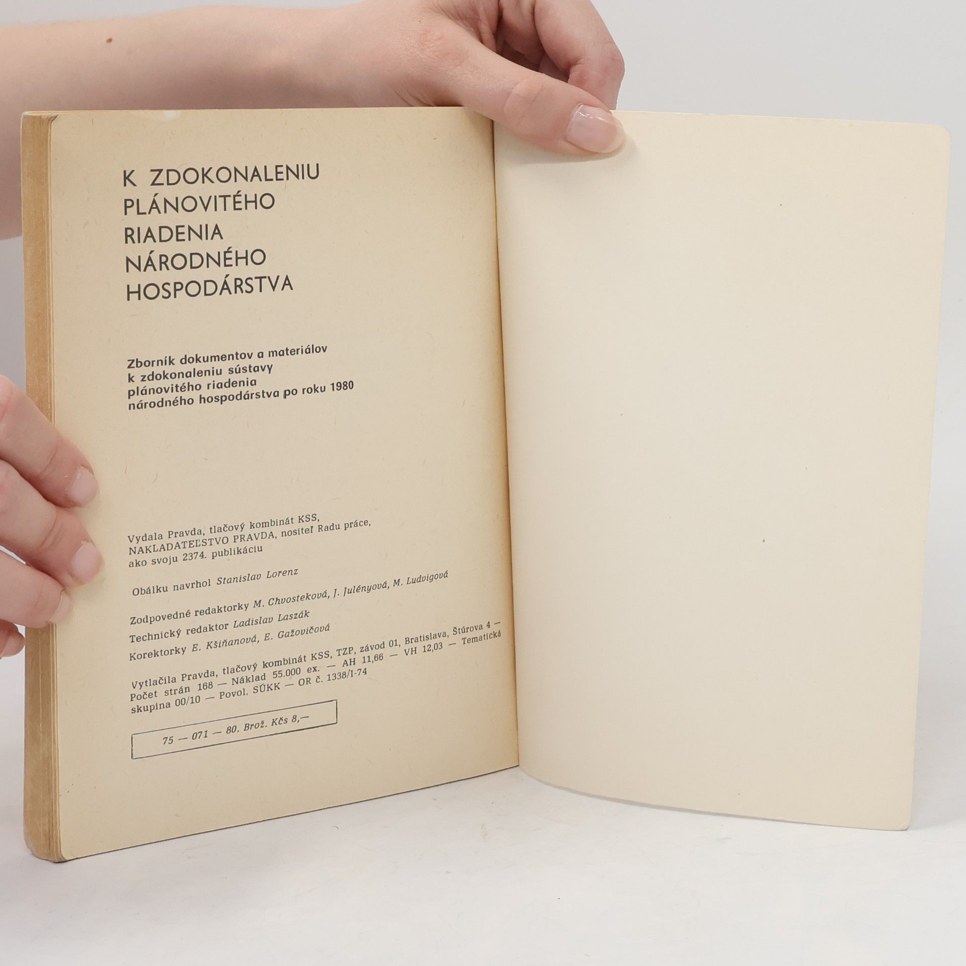 Collectif d'auteurs K zdokonaleniu plánovitého riadenia národného hospodárstva