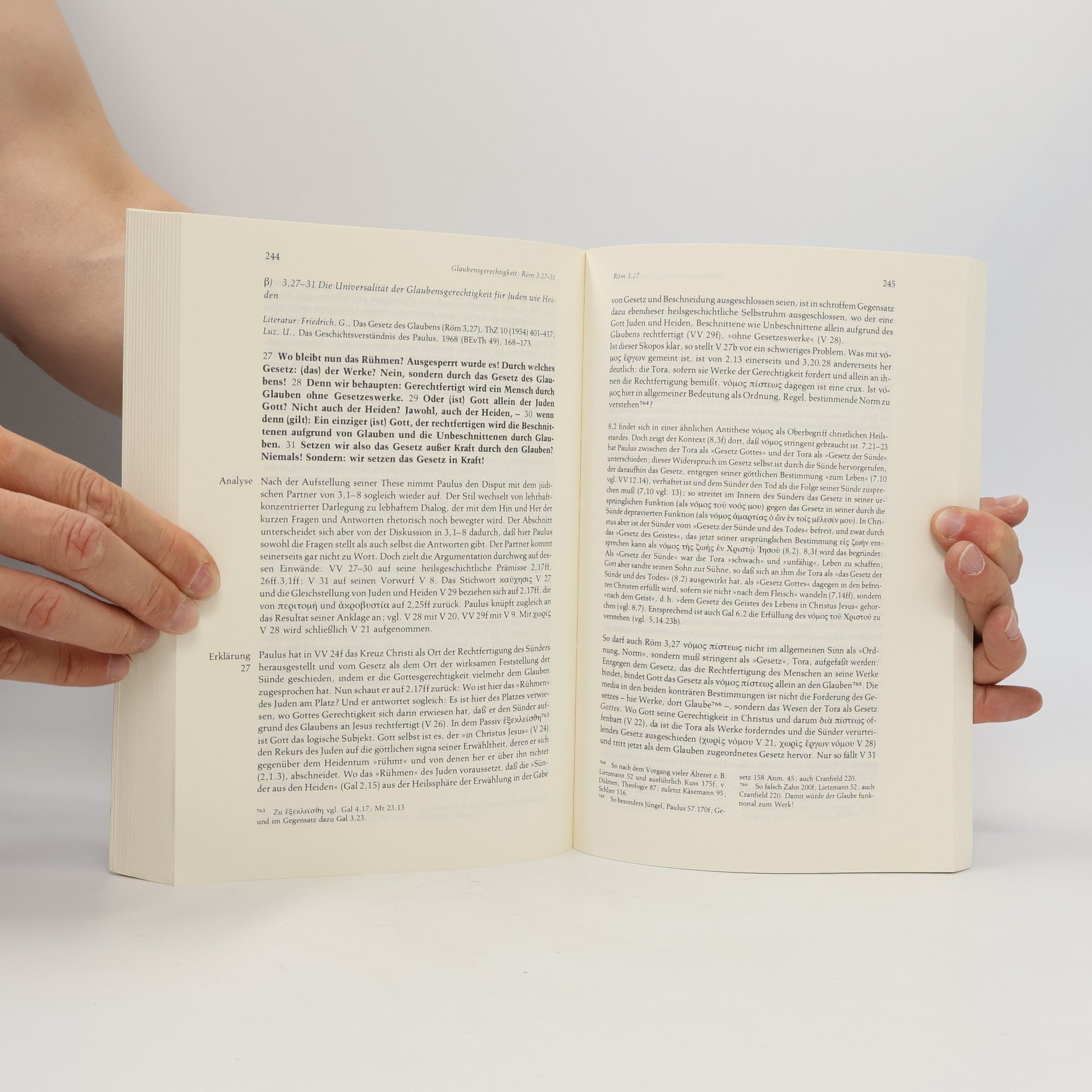 Ulrich Wilckens Der Brief an die Römer. Röm 1-5