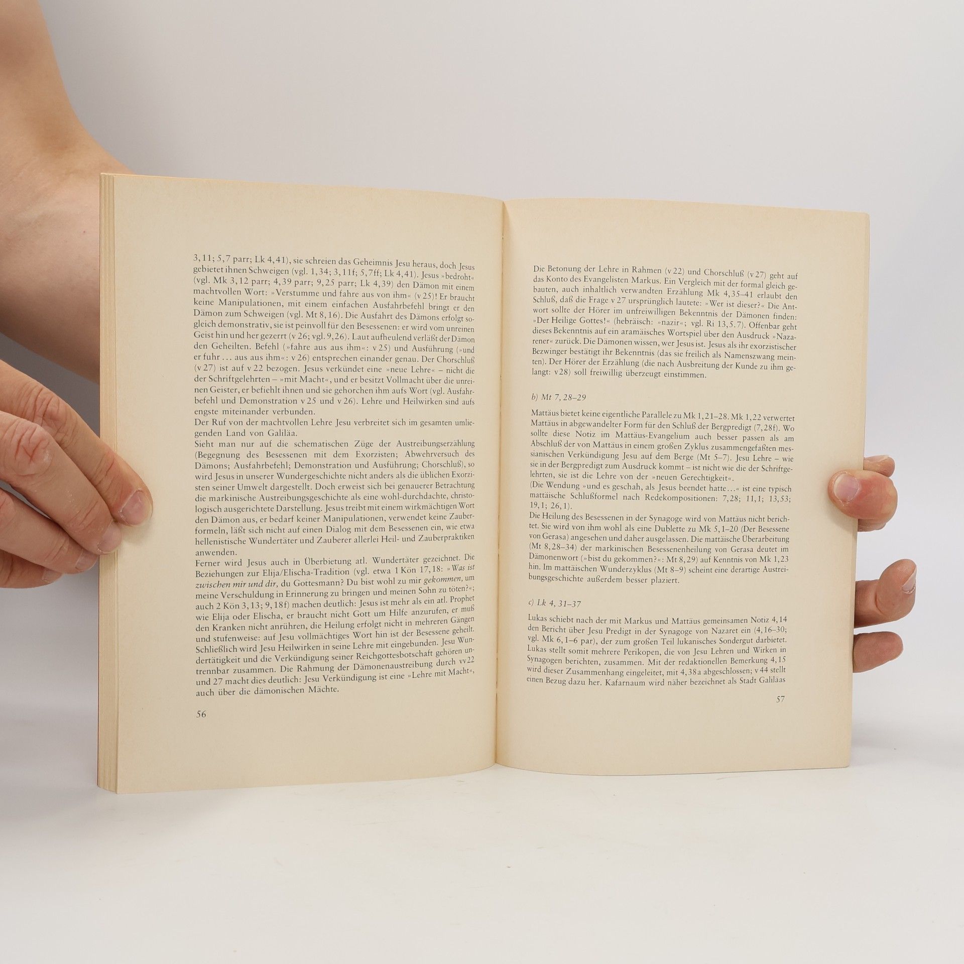 Reinhard Gregor Kratz So liest man synoptisch I. MK 1 - 3,6.