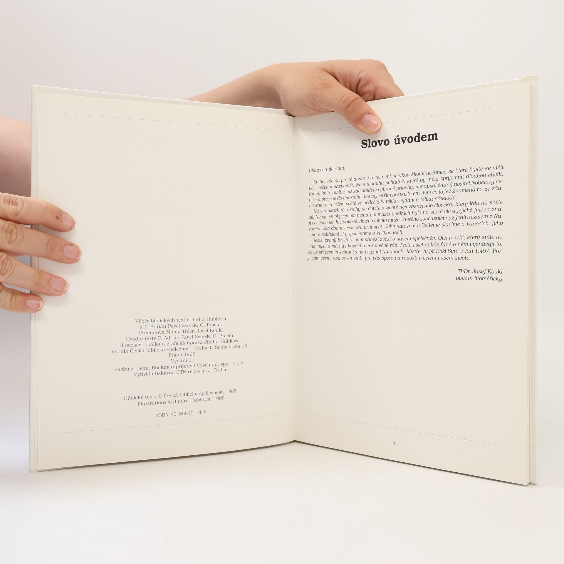 Jindra Hubková Obrázky z bible. Nový zákon I.