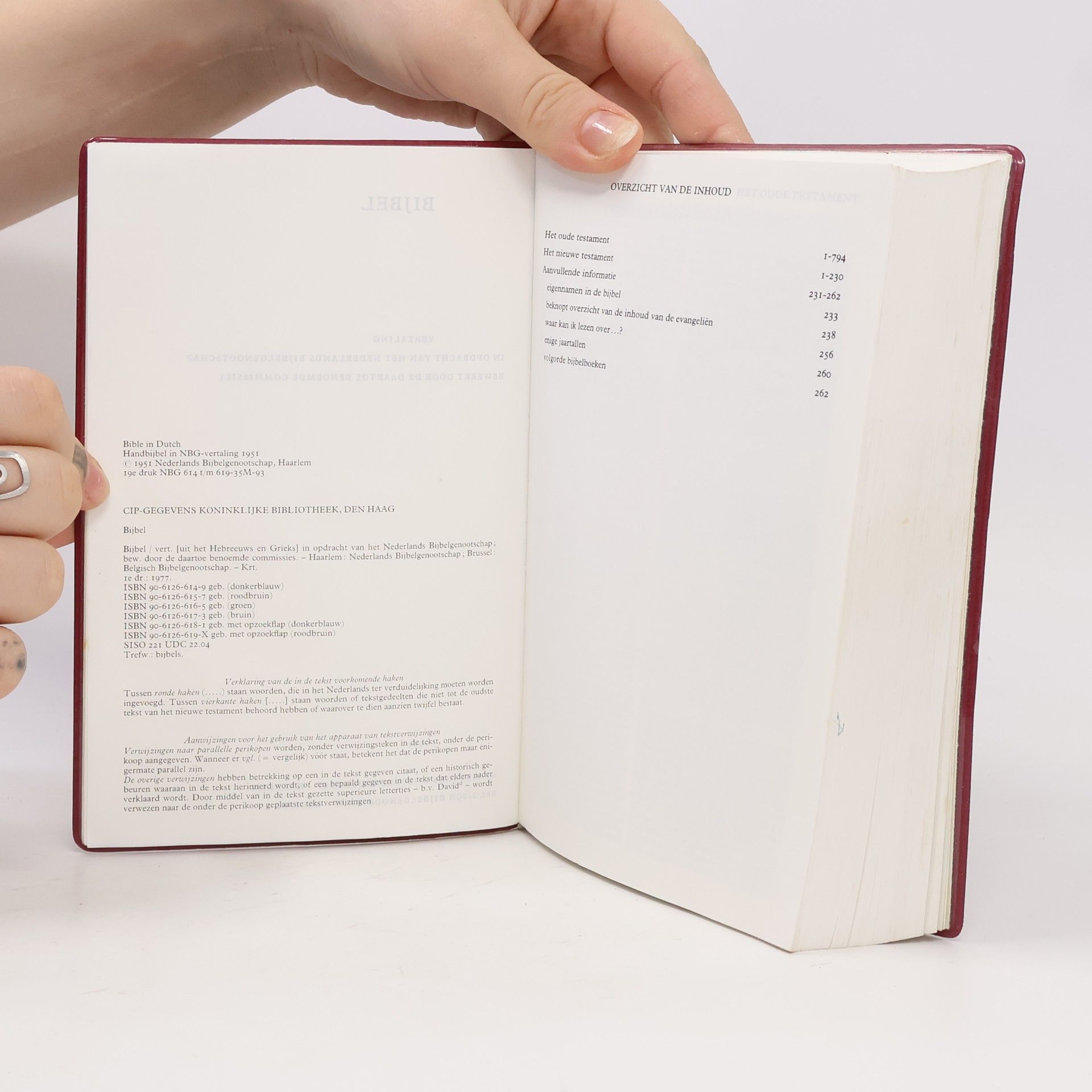 Auteurscollectief Handbijbel in NBG-vertaling 1951