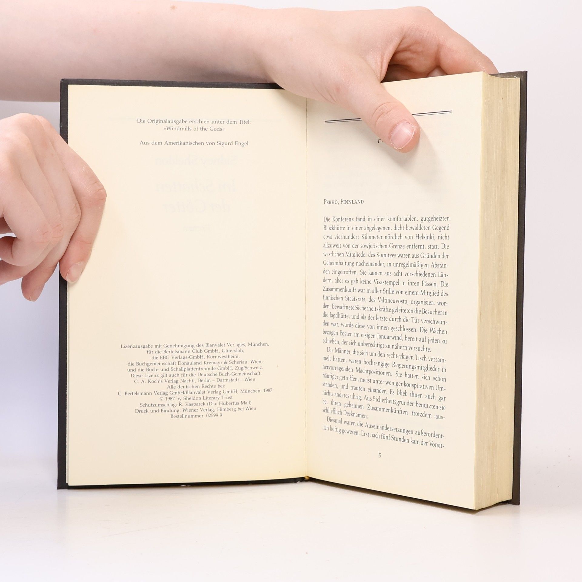 Sidney Sheldon Im Schatten der Götter