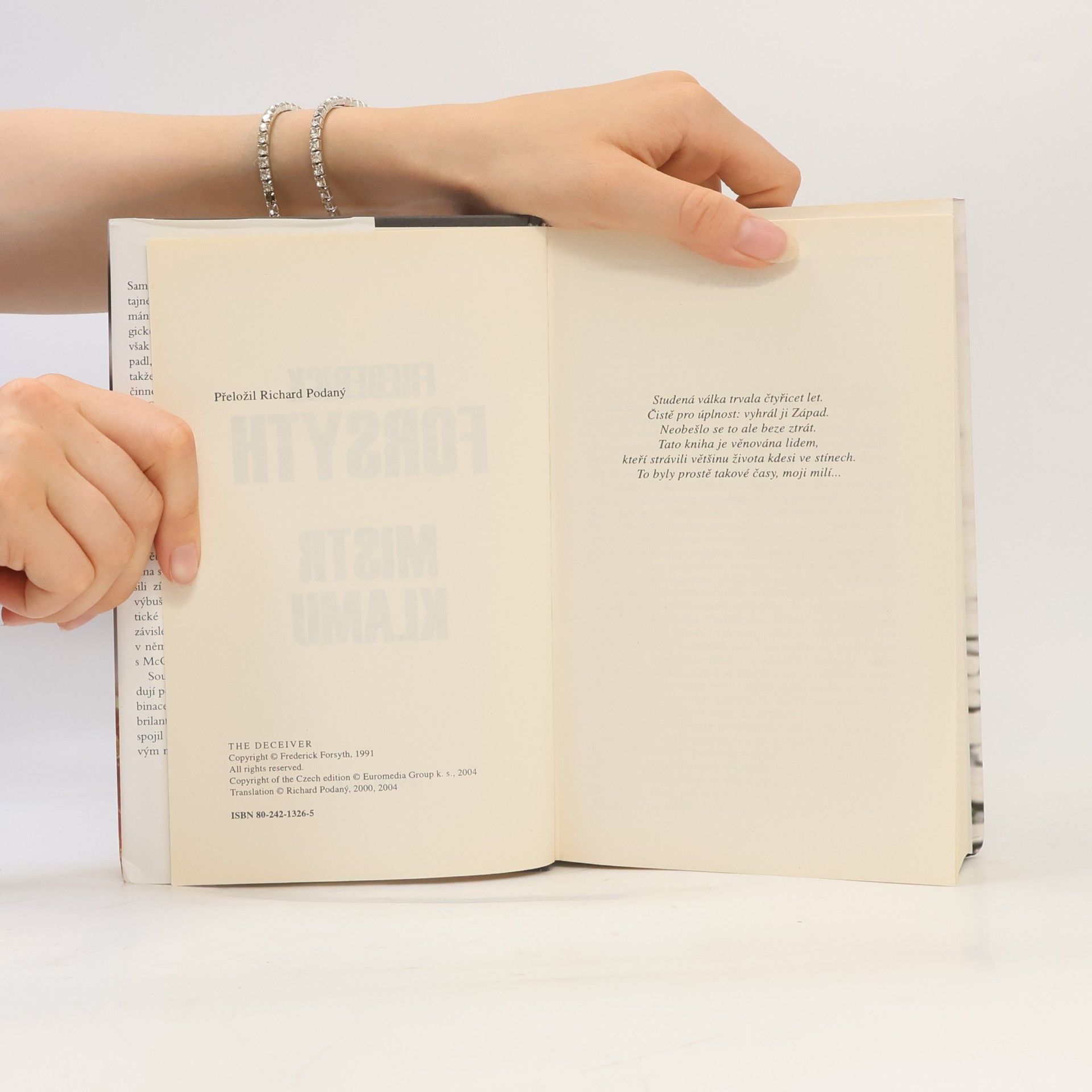 Frederick Forsyth Mistr klamu