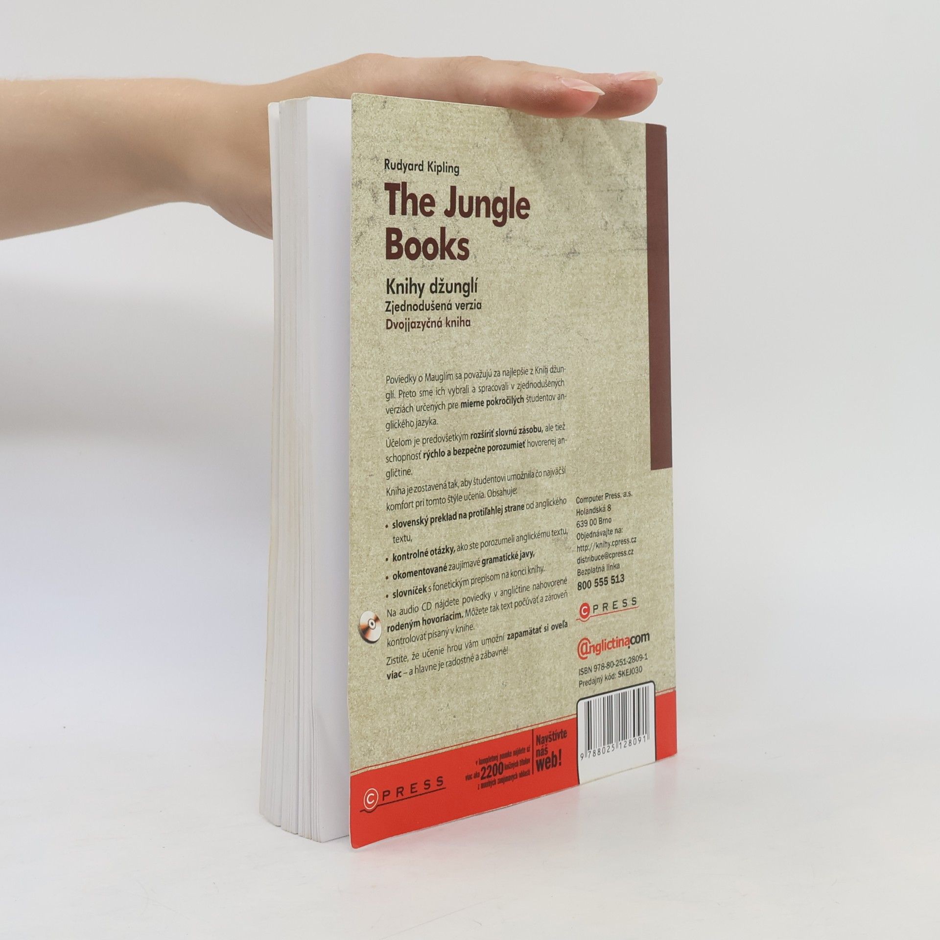 Rudyard Kipling The Jungle Books. Knihy džunglí
