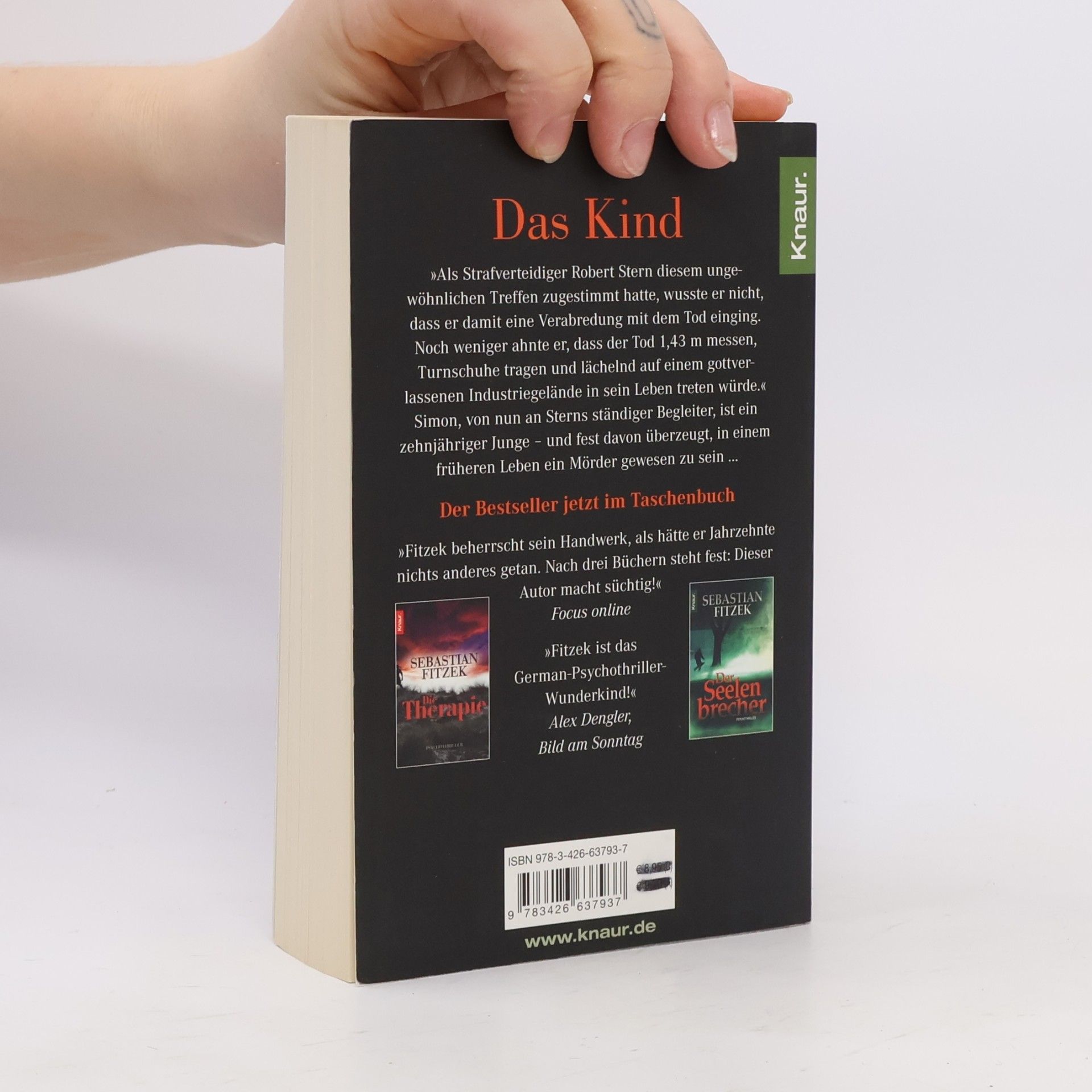Sebastian Fitzek Das Kind