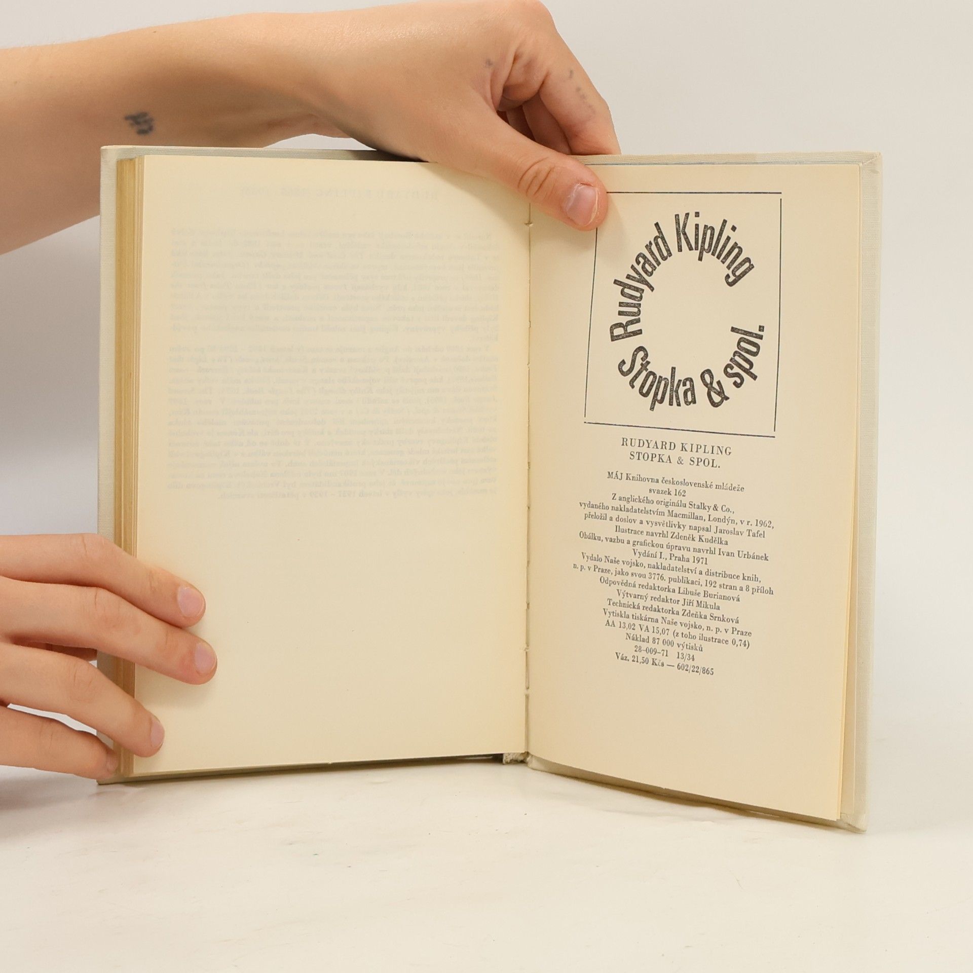 Rudyard Kipling Stopka a spol