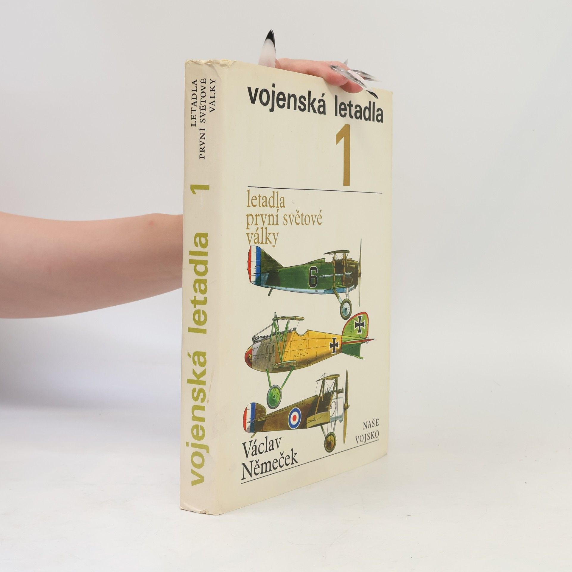 Václav Němeček Vojenská letadla 1. Letadla první světové války