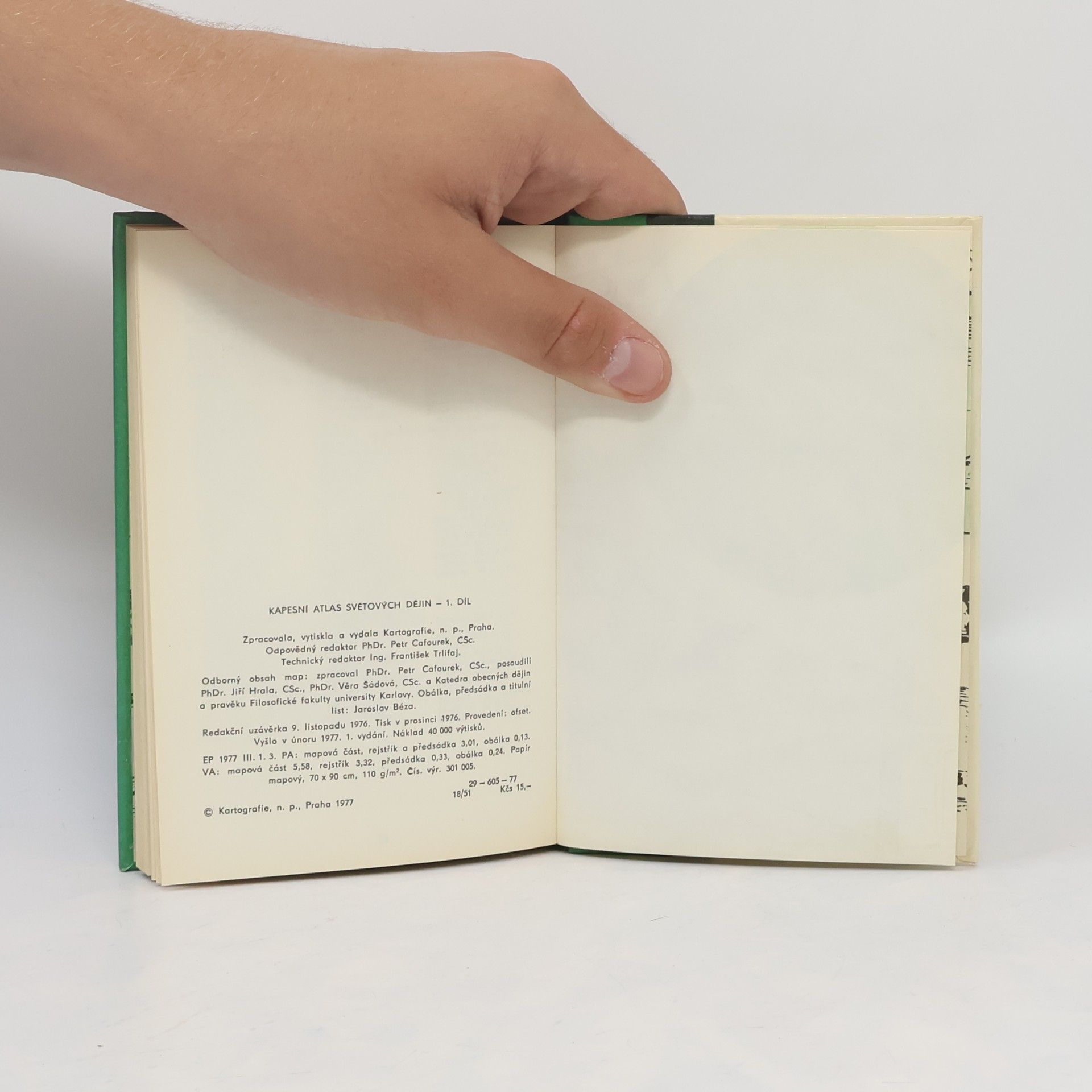 Various authors Kapesní atlas světových dějin 1