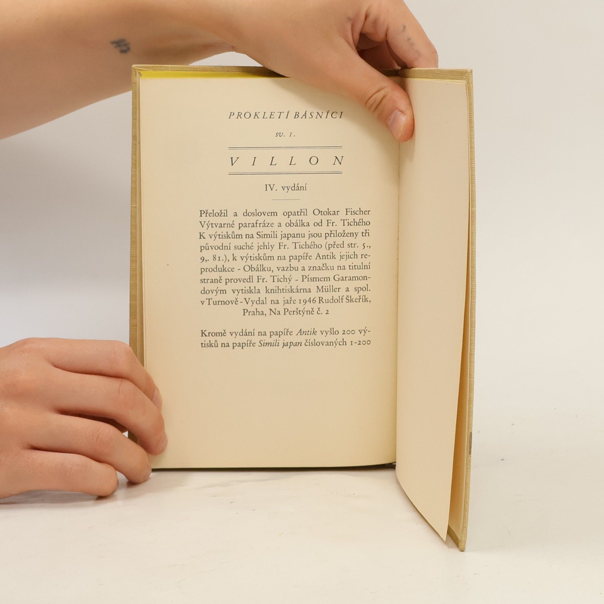 Various authors Prokletí básníci I. Villon