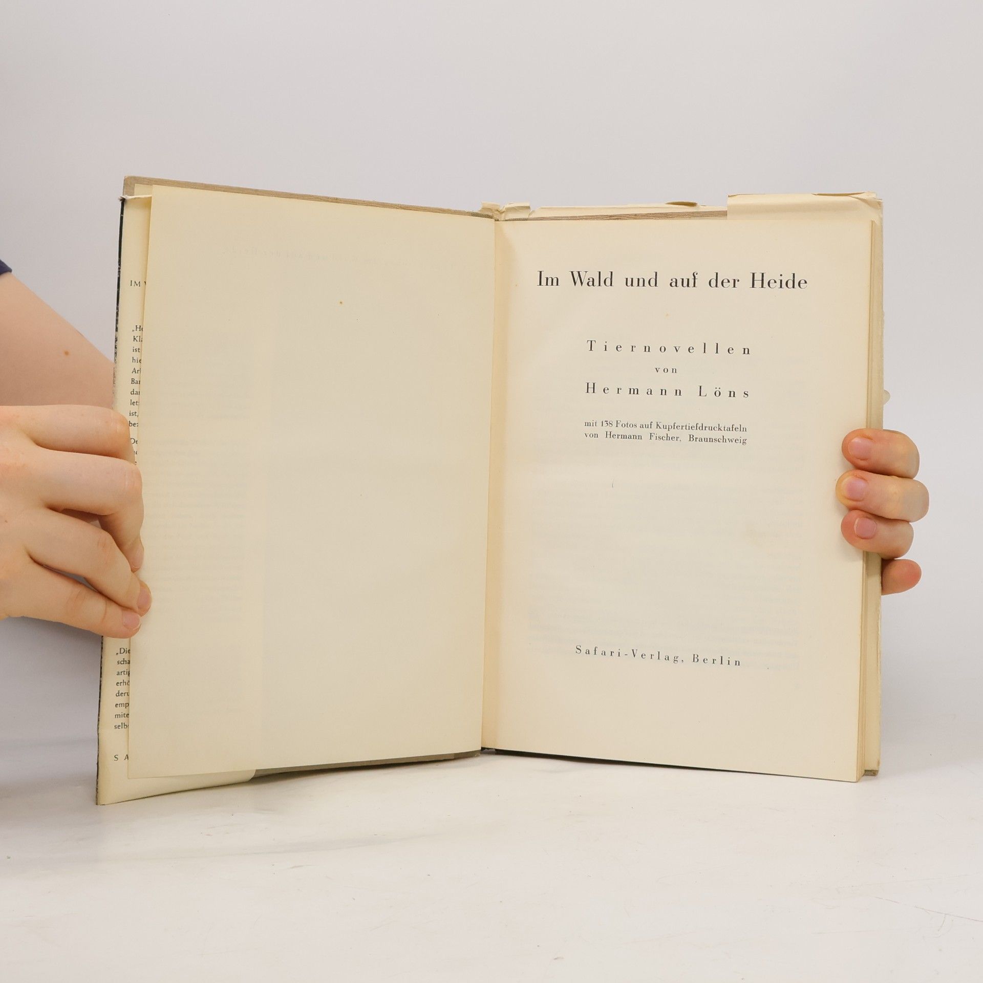 Hermann Löns Im Wald und auf der Heide