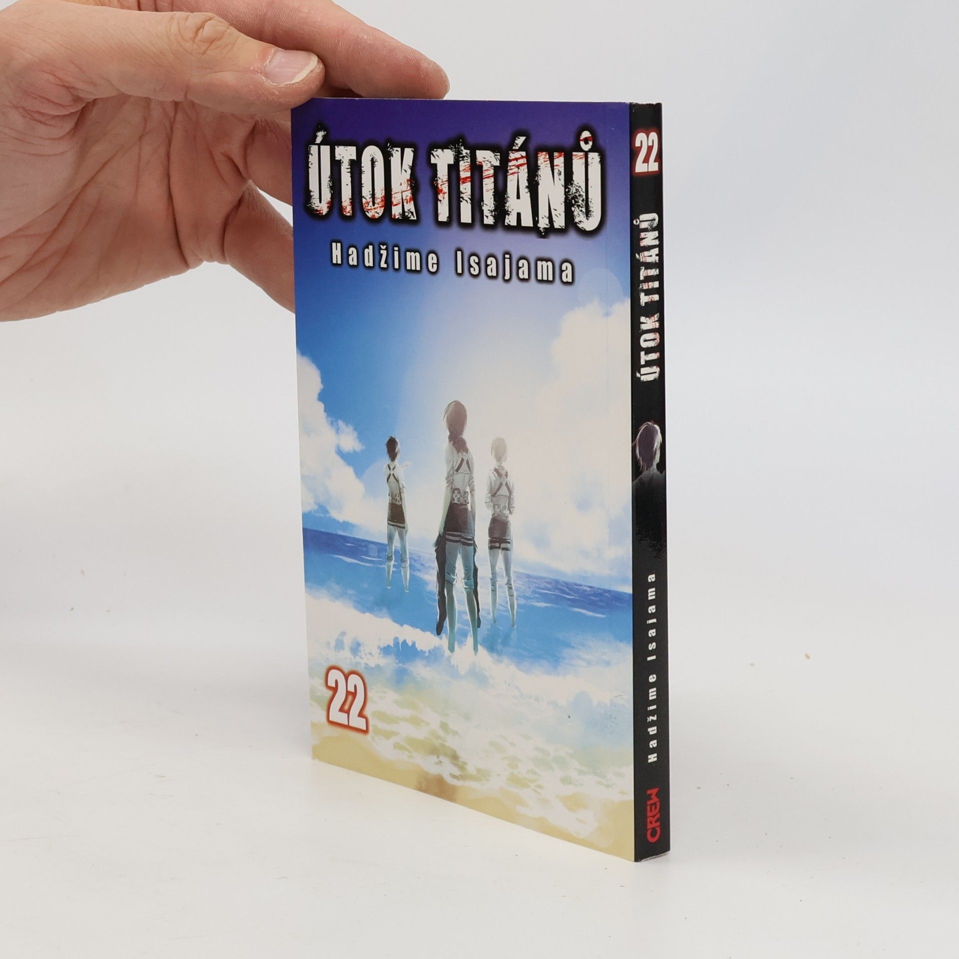 Hajime Isayama Útok titánů 22
