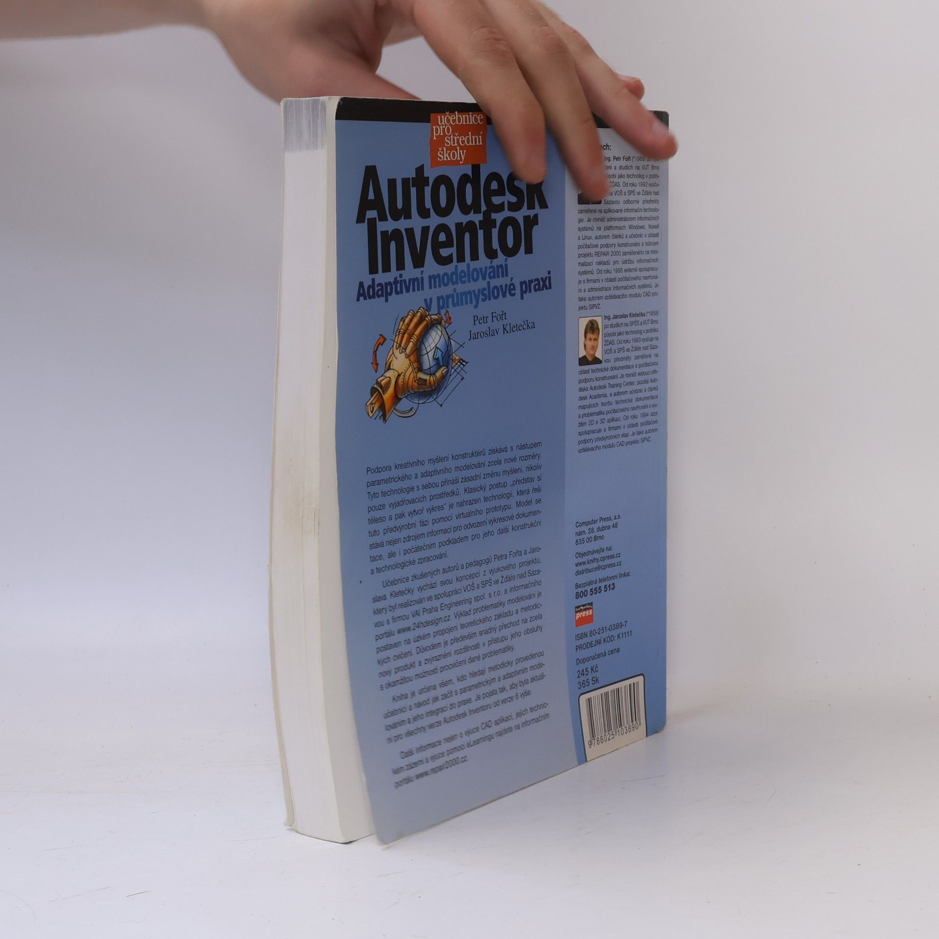 Jaroslav Kletečka Autodesk Inventor