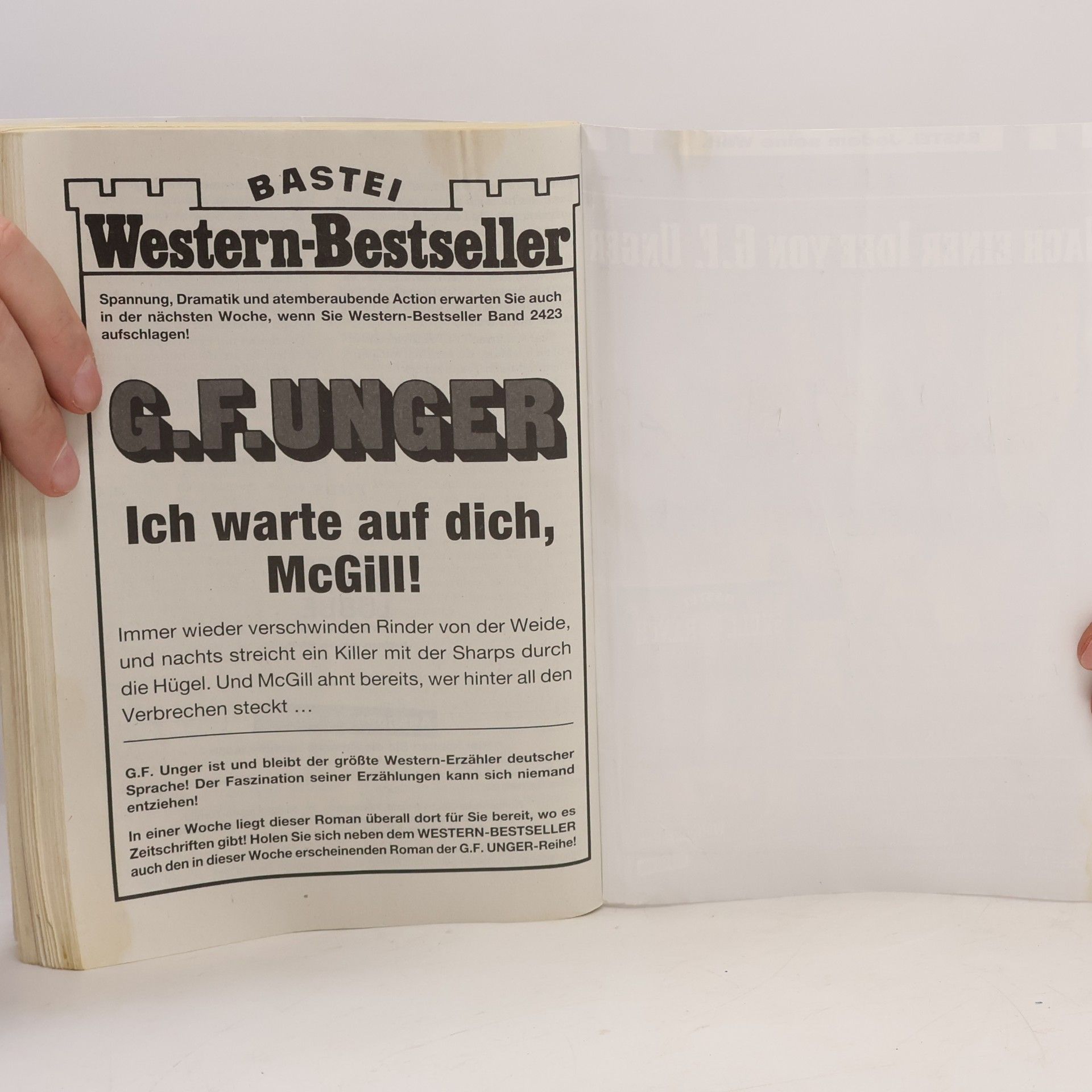 Collectif d'auteurs Bastei Western-Bestseller. G. F. Unger