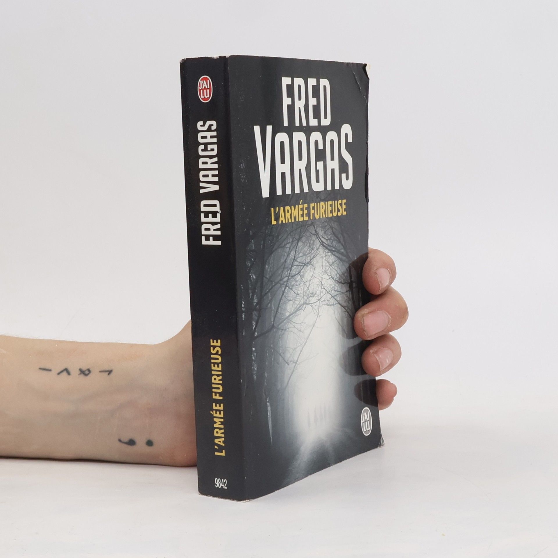 Fred Vargas L'armée furieuse. Die Nacht des Zorns, französische Ausgabe