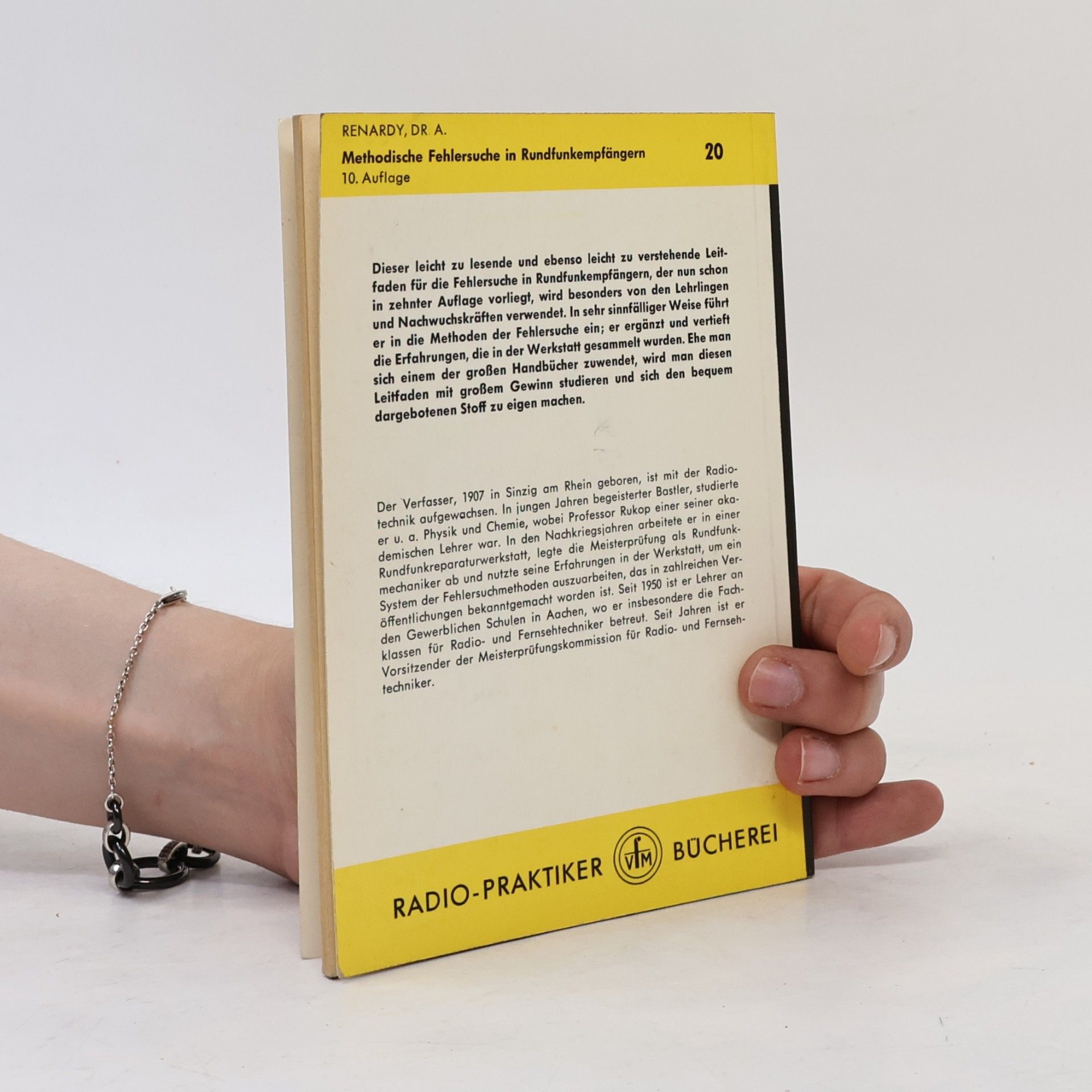 Adolf Renardy Methodische Fehlersuche in Rundfunkempfängern