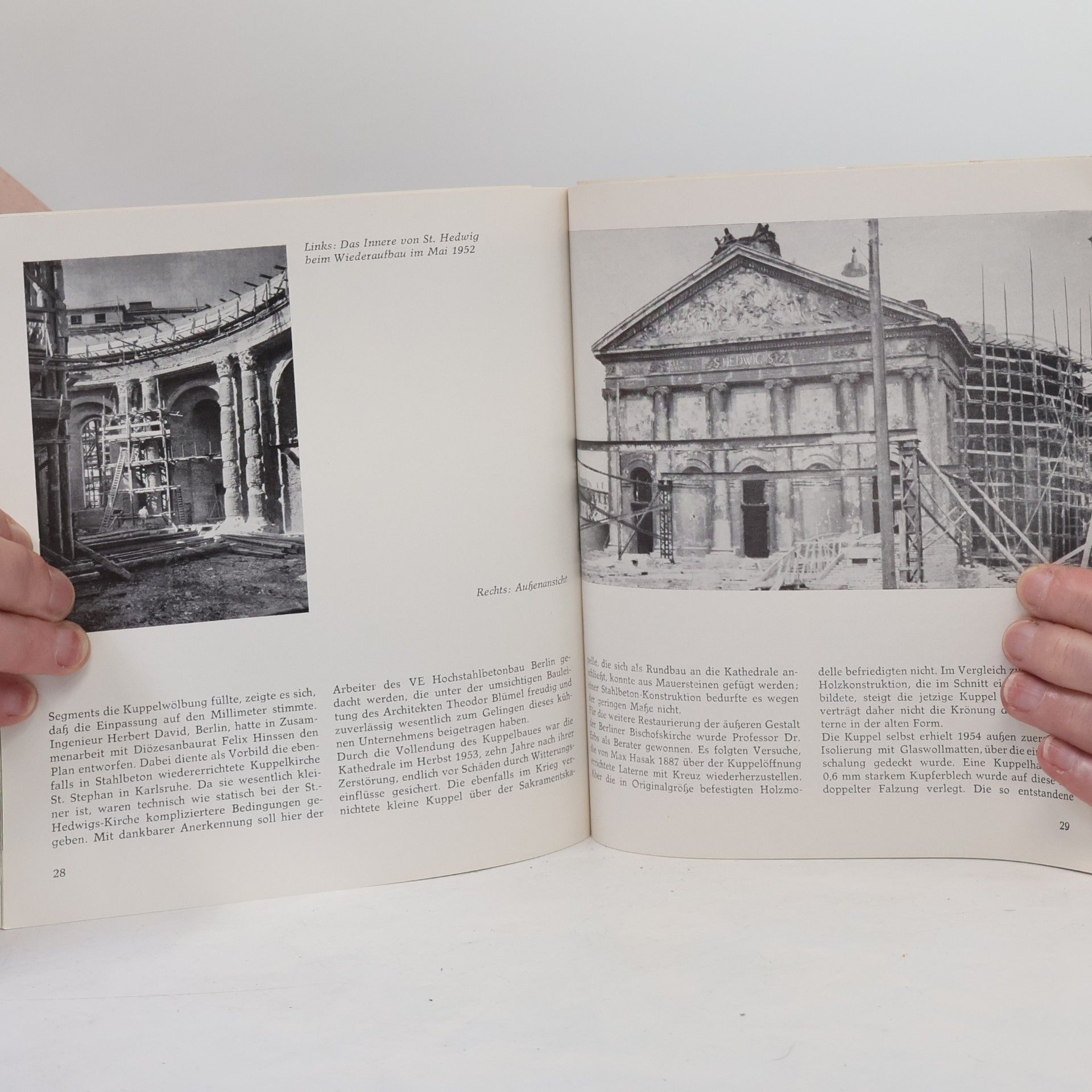 Heinz Endres Die St.-Hedwigs-Kathedrale in Berlin